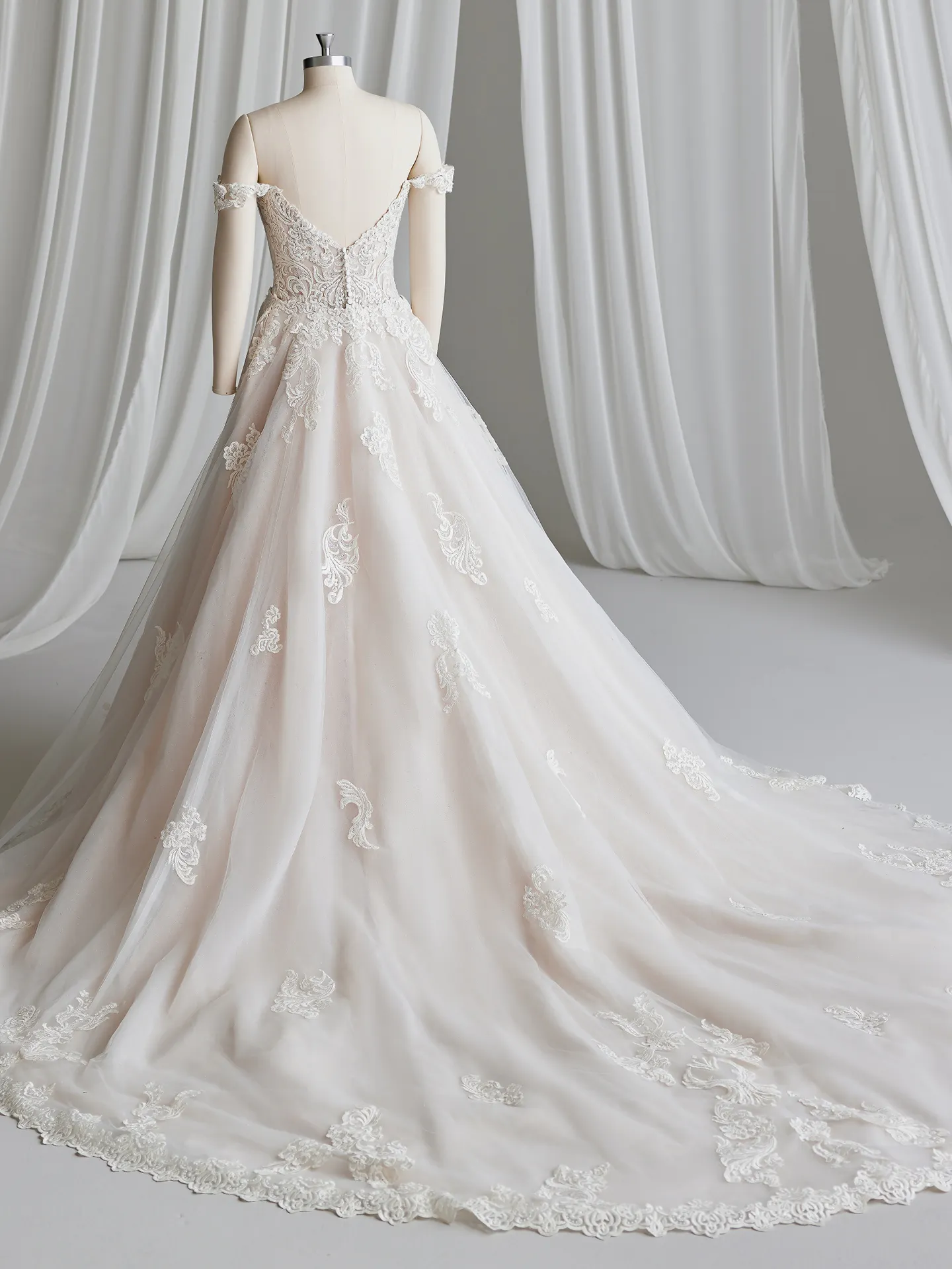 Maggie Sottero Fiona YYDTA+23MS714000 Fit and Flare Wedding Dress, Alt105