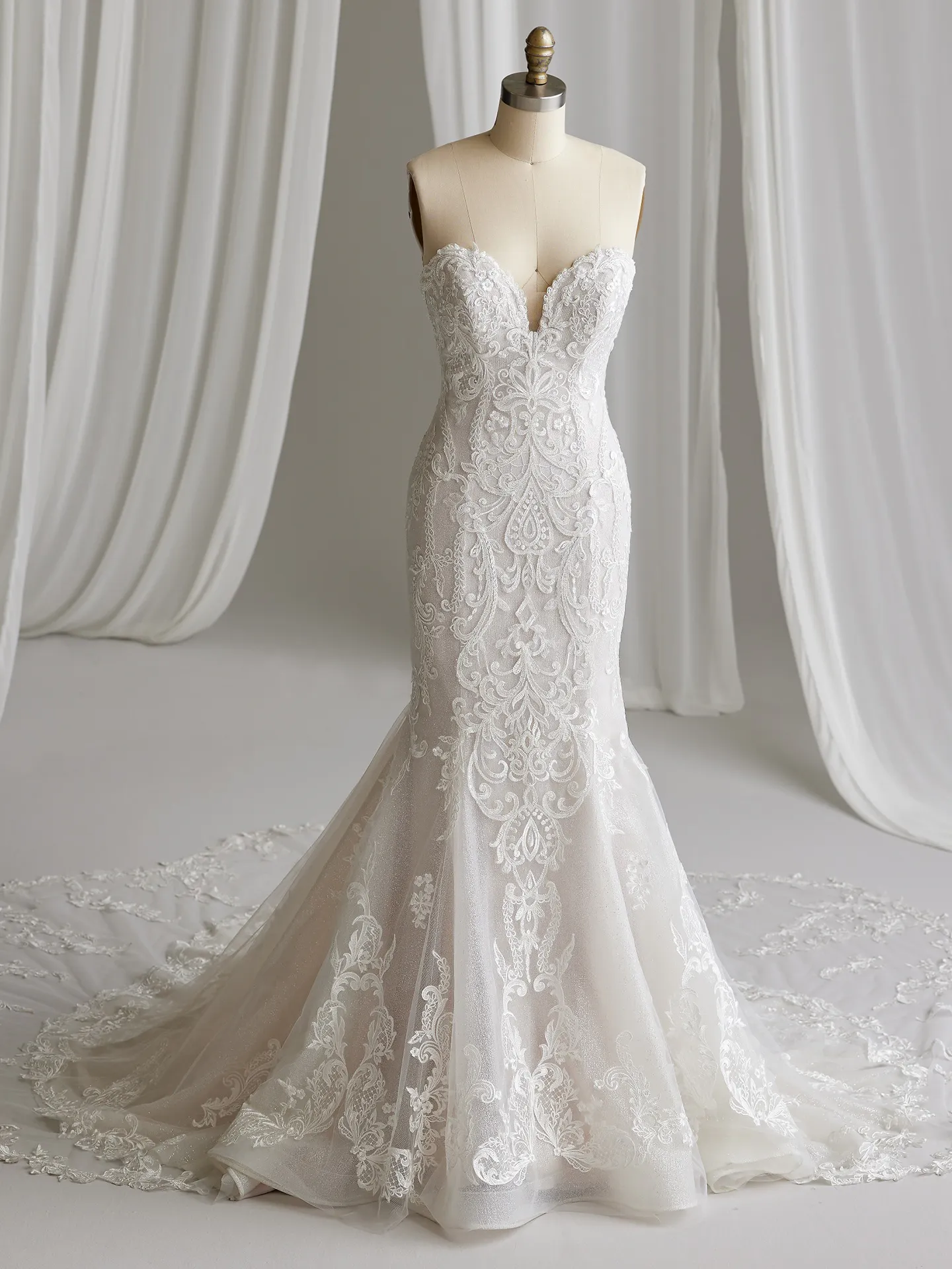 Maggie Sottero Frederique Royale 22MC516B11 Fit and Flare Wedding Dress, Alt100