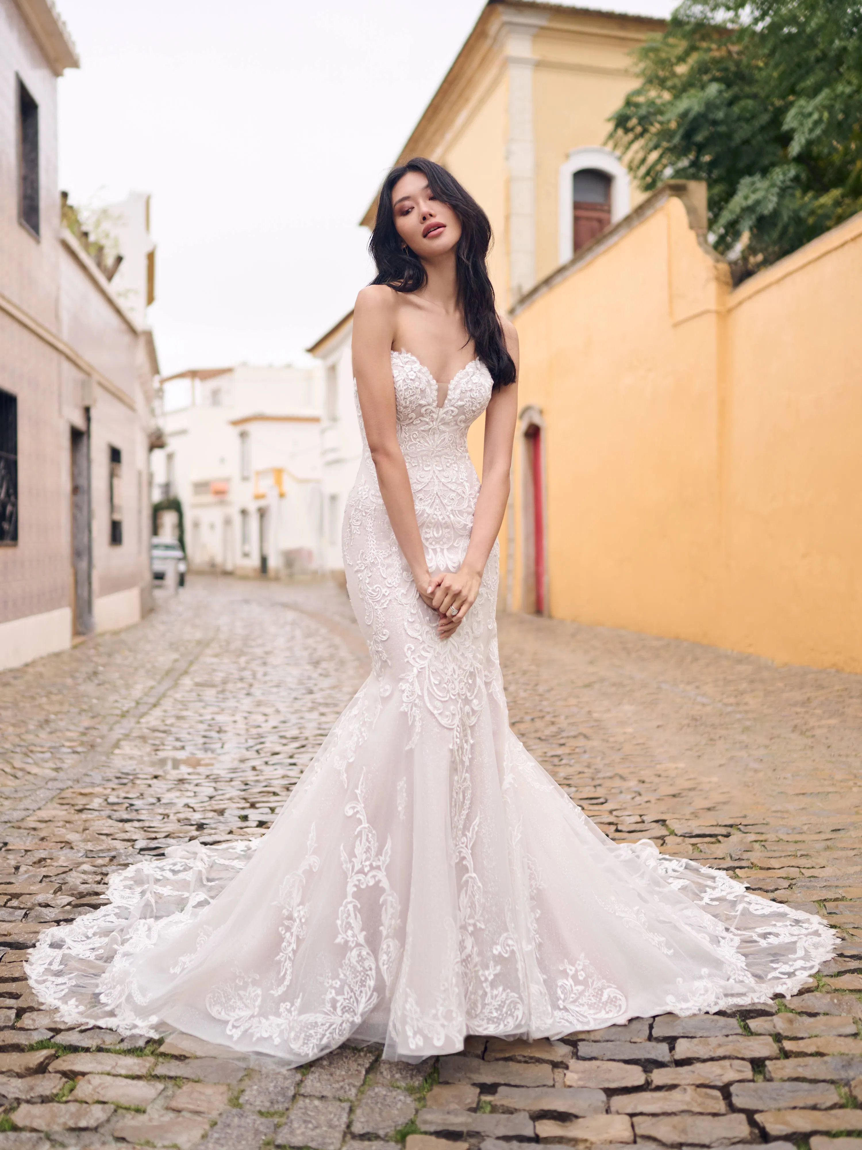 Maggie Sottero Fit and Flare Wedding Dress Frederique Royale 22MC516B11 promo2