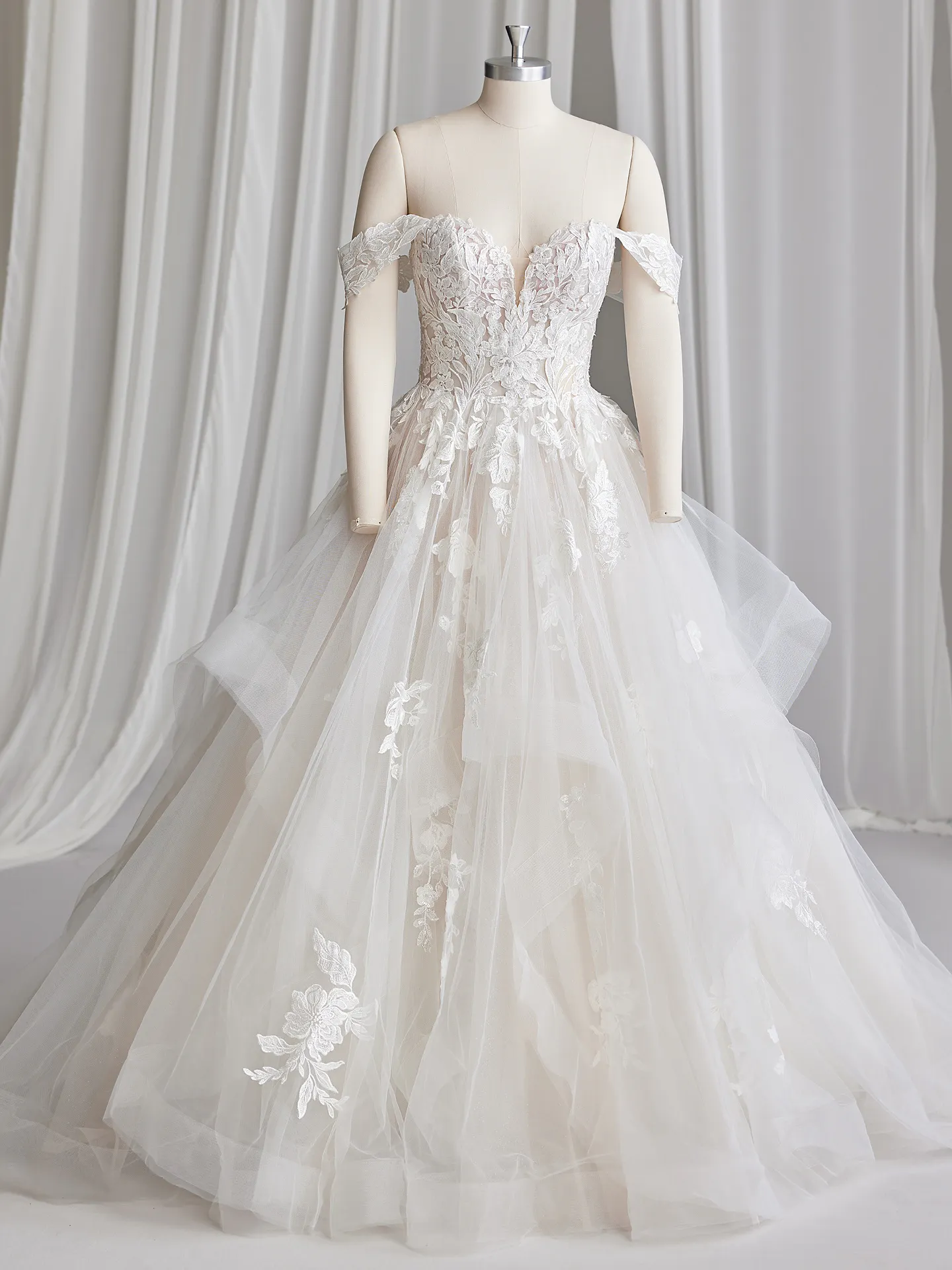 Maggie Sottero Ball Gown Wedding Dress Indiana 23MS616A01 Alt108