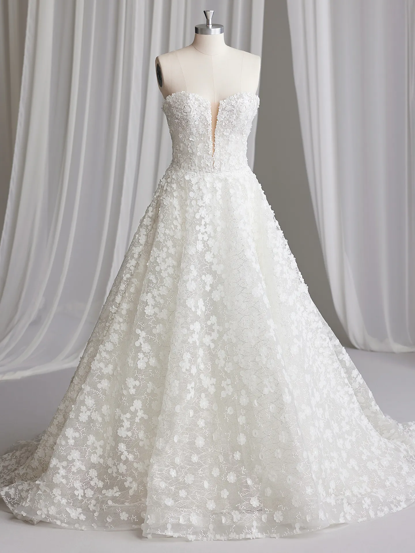Sottero and Midgley Ball Gown Wedding Dress Afton 23SV612A01 Alt100