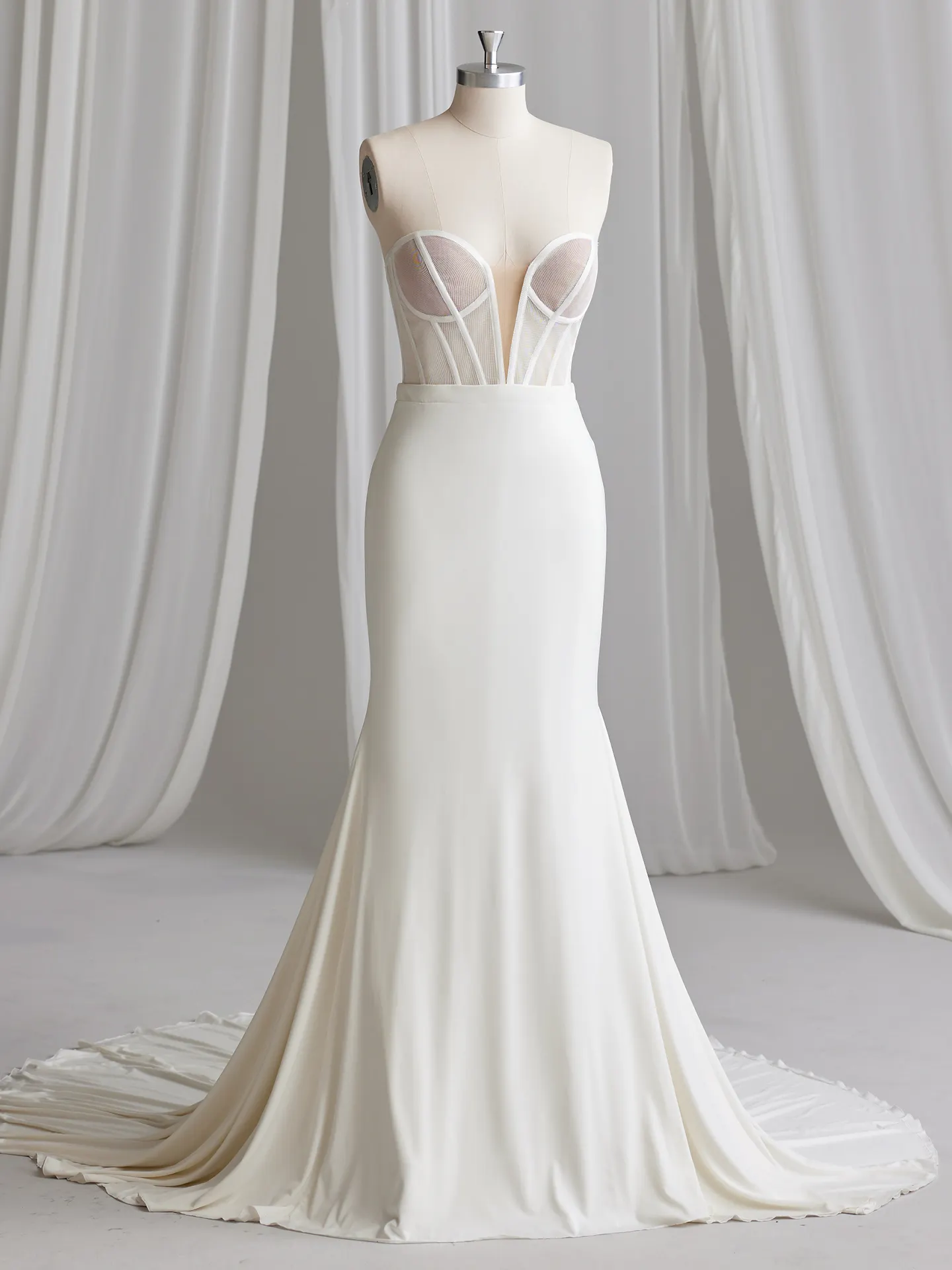 Maggie Sottero Sheath Wedding Dress Bodie 23MW607A01 Alt100