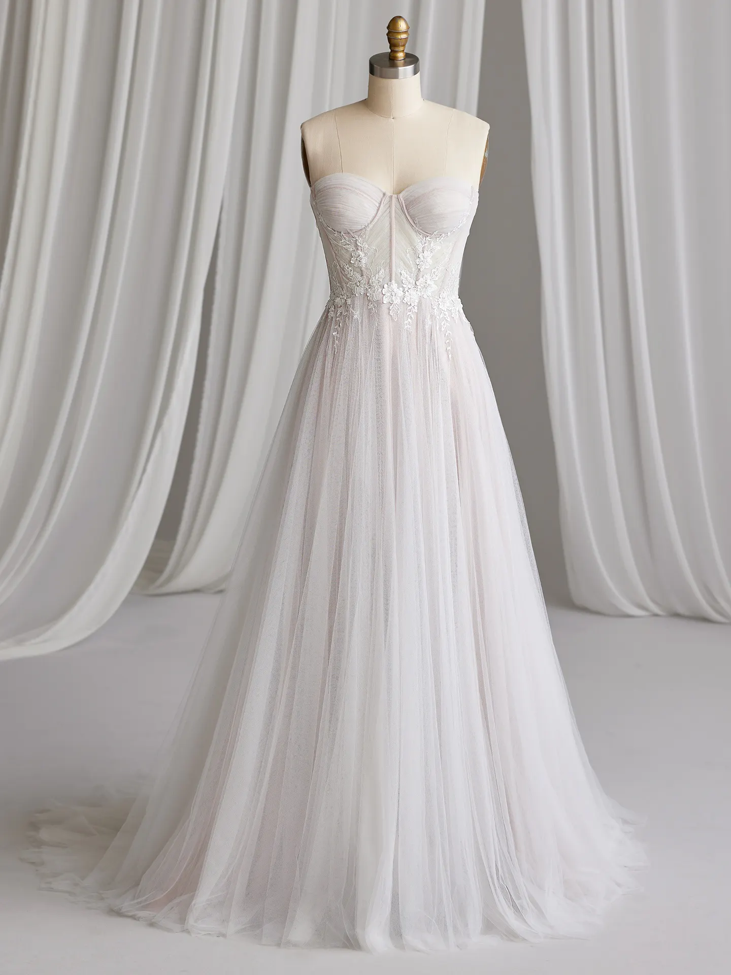 Maggie Sottero A Line Wedding Dress Gwen 23MB707A01 Alt100