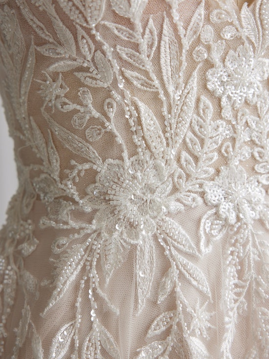 Jodie V-Neckline Beaded Wedding Dress | Maggie Sottero