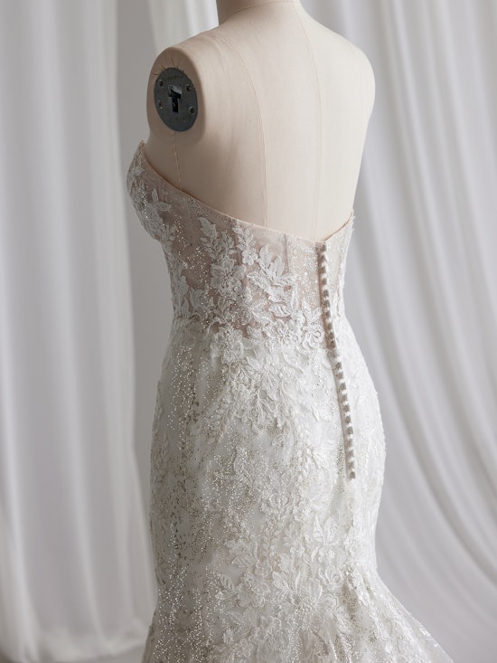 Hailey Lace Sequin Plus Size Wedding Dress | Maggie Sottero
