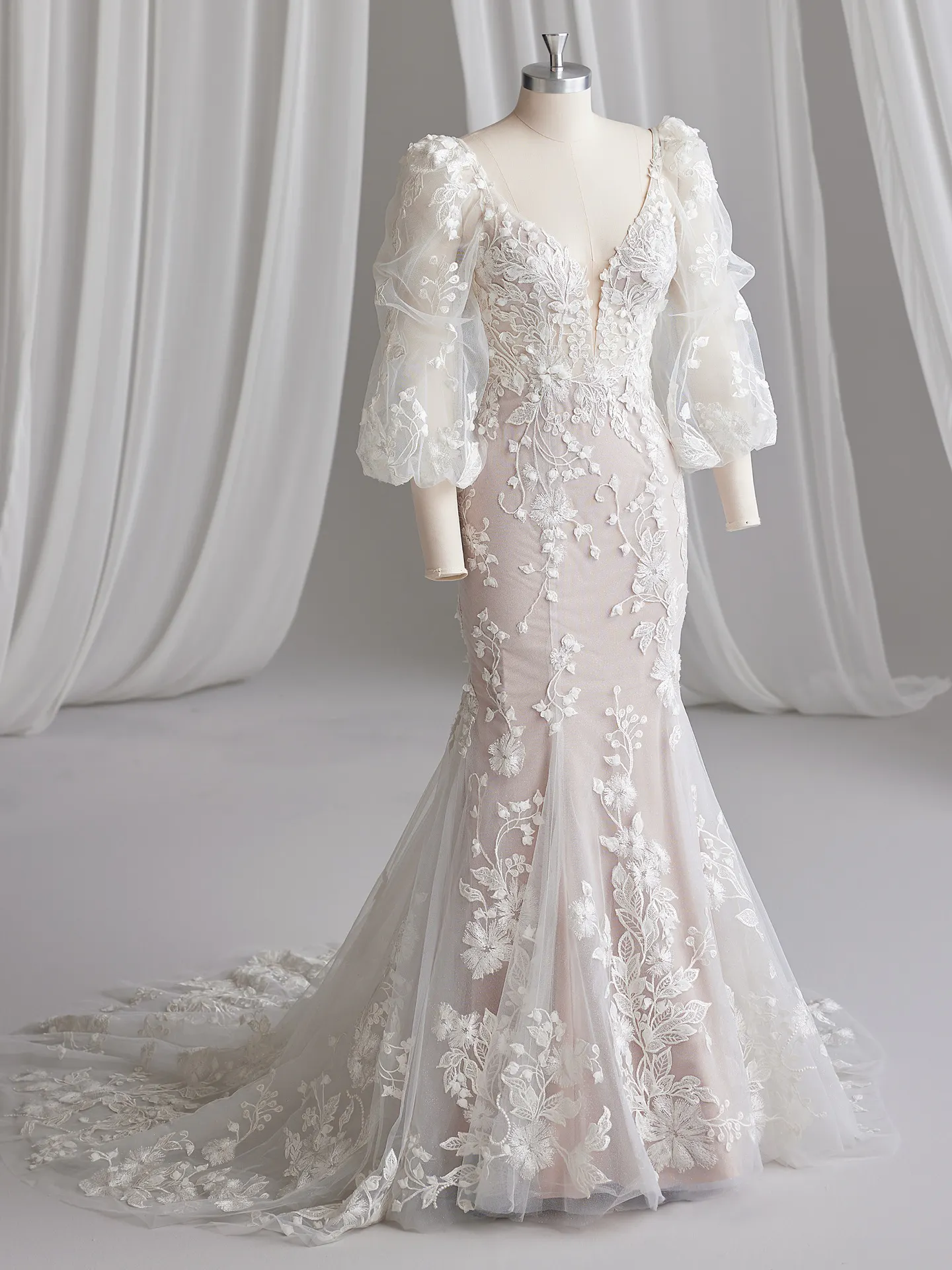 Maggie Sottero Fit and Flare Wedding Dress Marlena 23MB662A01 Alt100