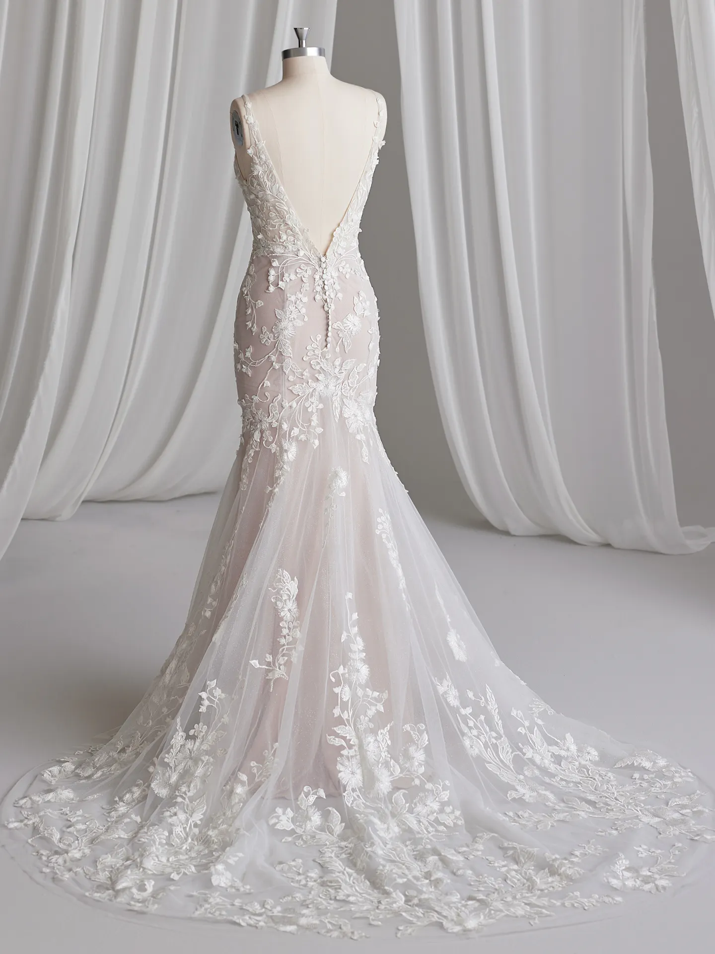 Maggie Sottero Fit and Flare Wedding Dress Marlena 23MB662A01 Alt104