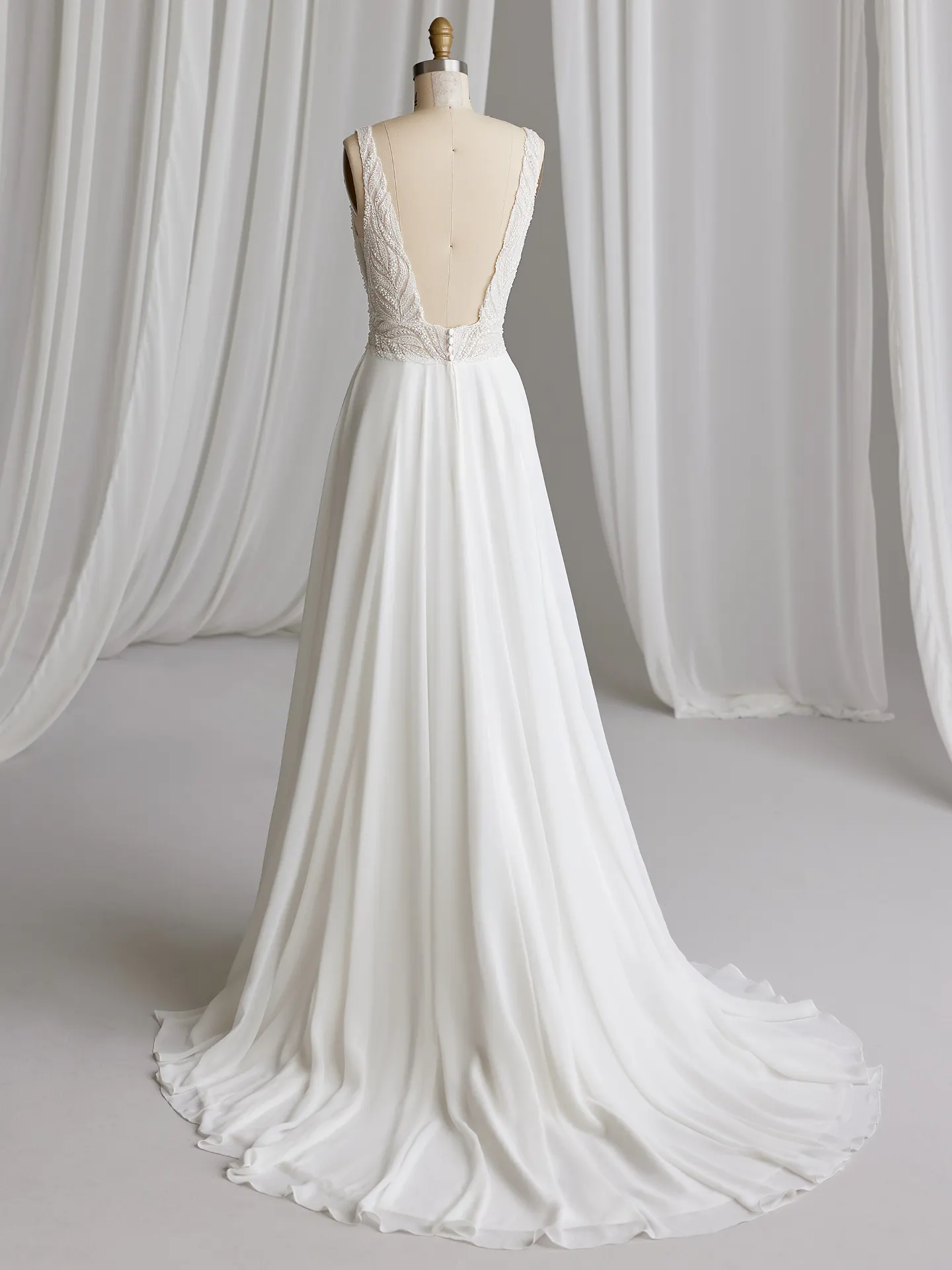 Maggie Sottero A Line Wedding Dress Maurelle 23MS650A01 Alt103