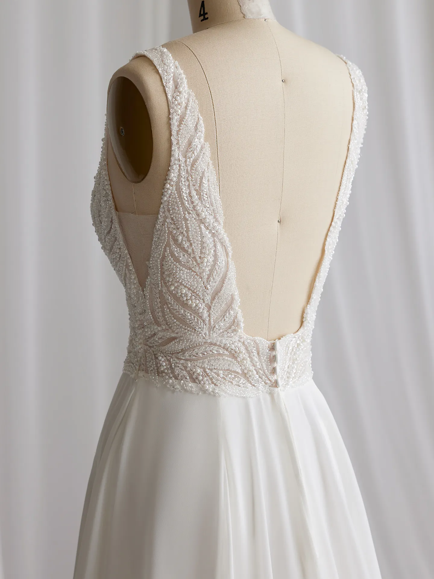 Maggie Sottero A Line Wedding Dress Maurelle 23MS650A01 Alt104