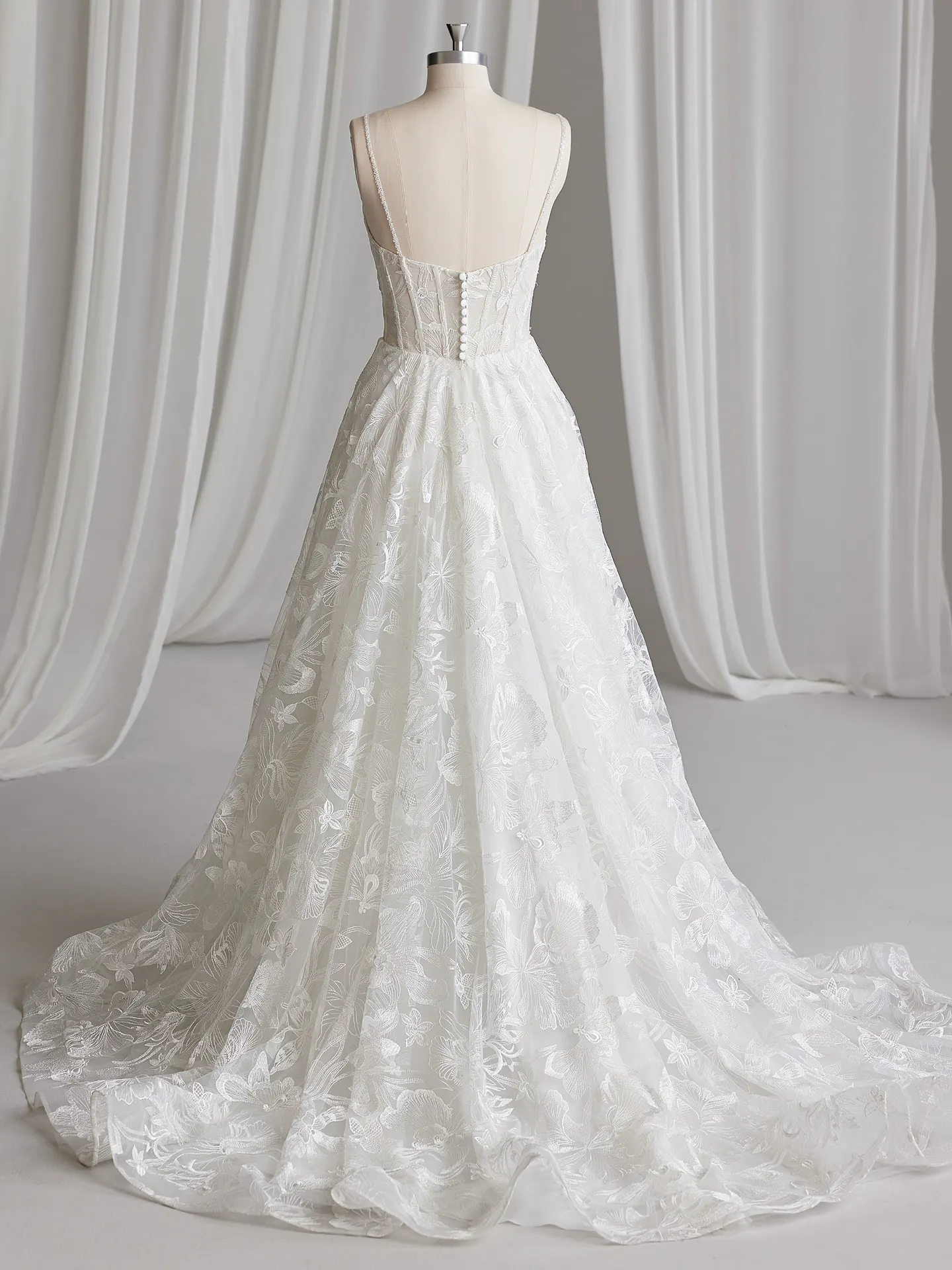 Maggie Sottero A Line Wedding Dress Havana 23MK665A01 Alt105
