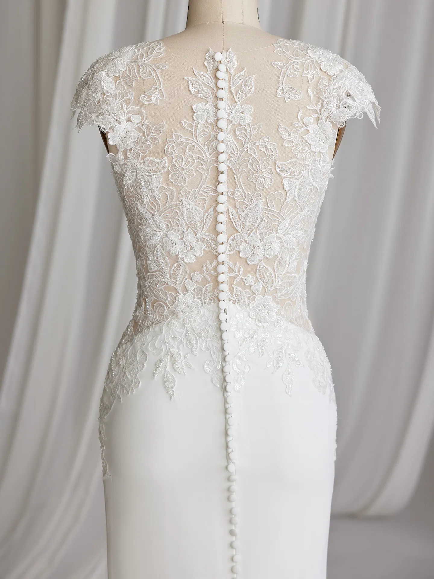 Rebecca Ingram Sheath Wedding Dress Idabelle 23RK674A01 Alt105