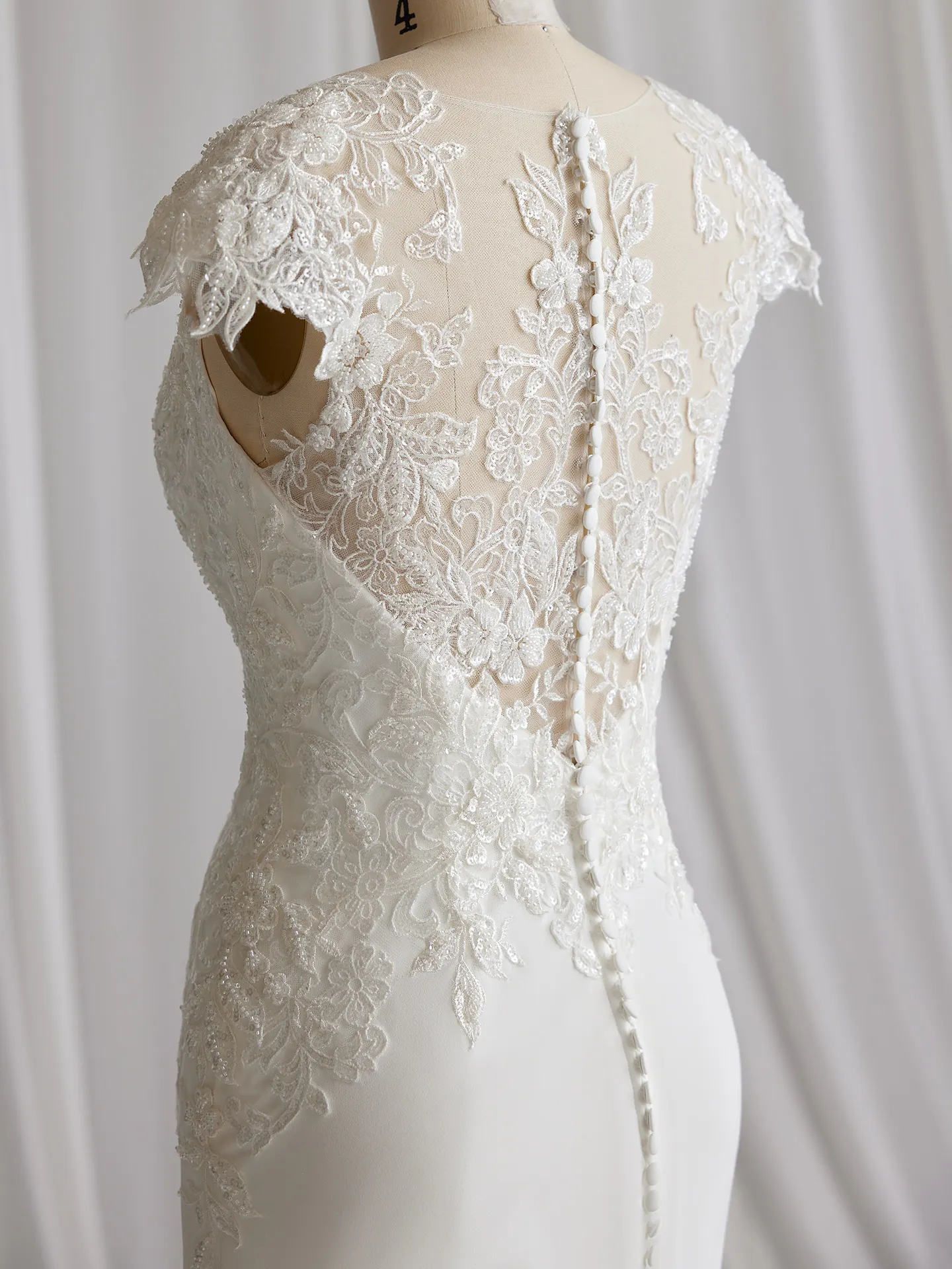 Rebecca Ingram Sheath Wedding Dress Idabelle 23RK674B01 Alt110