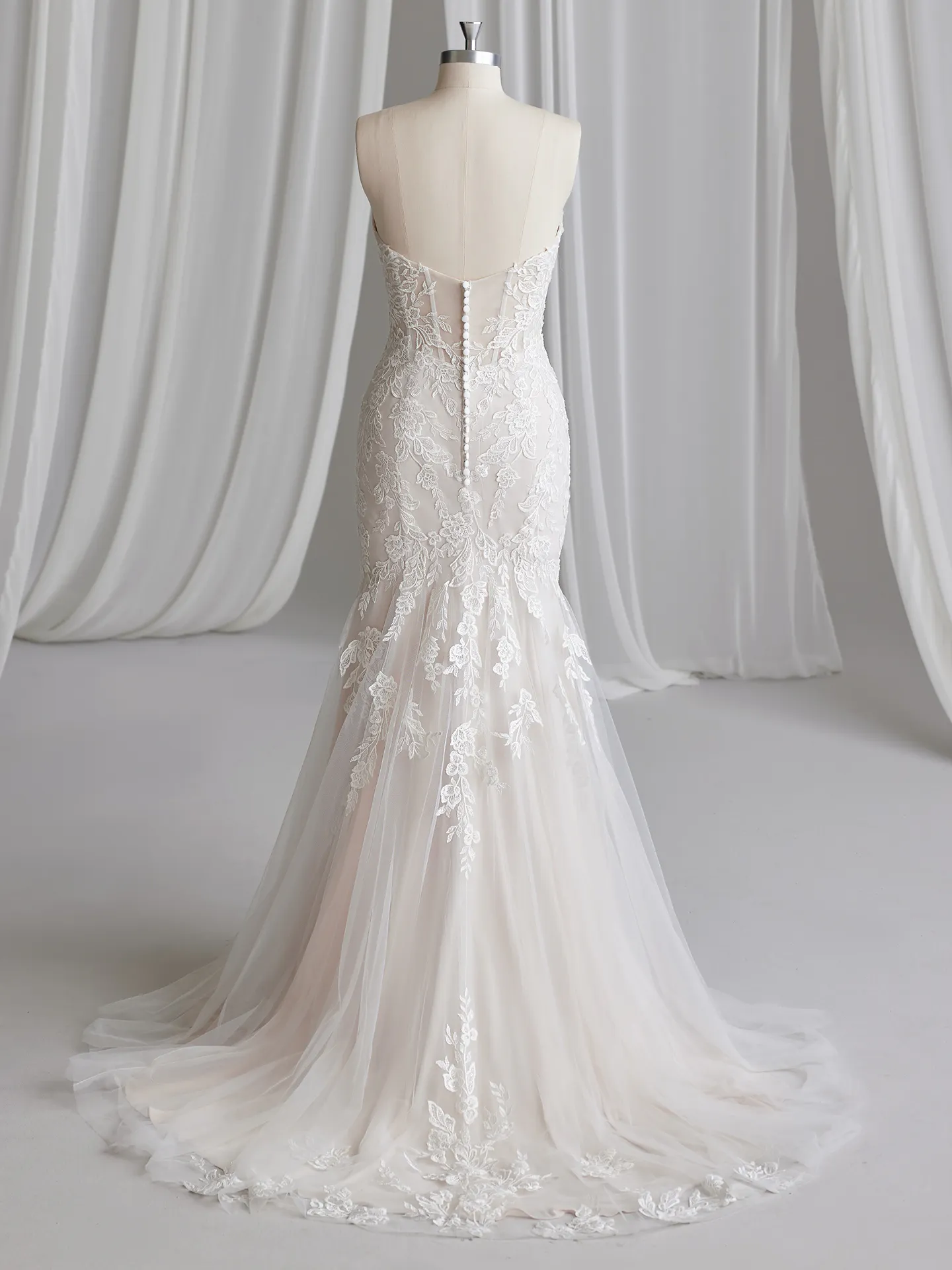 Rebecca Ingram Fit and Flare Wedding Dress Laverna 23RS679A01 Alt104