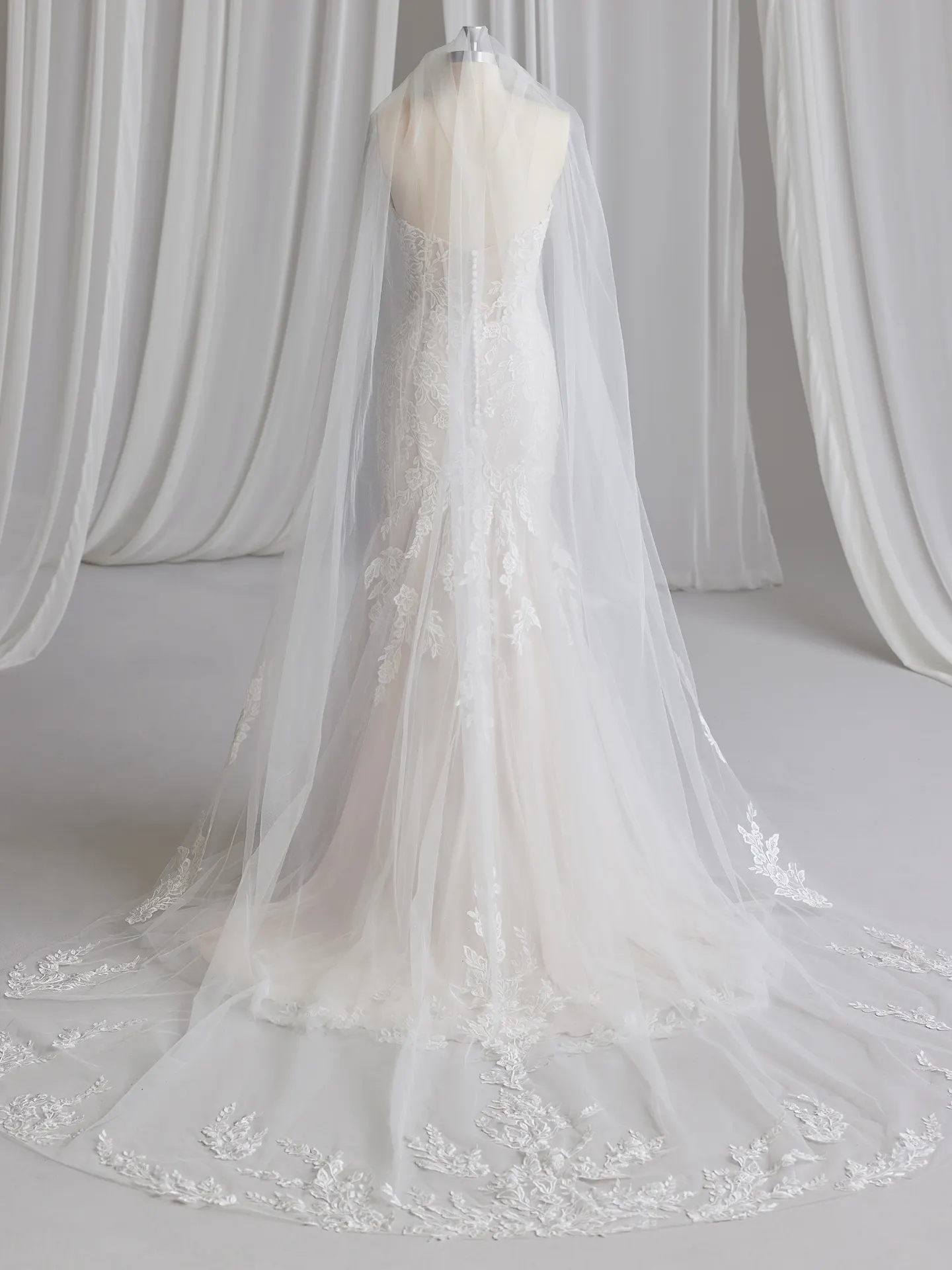 Rebecca Ingram Fit and Flare Wedding Dress Laverna 23RS679A01 Alt106