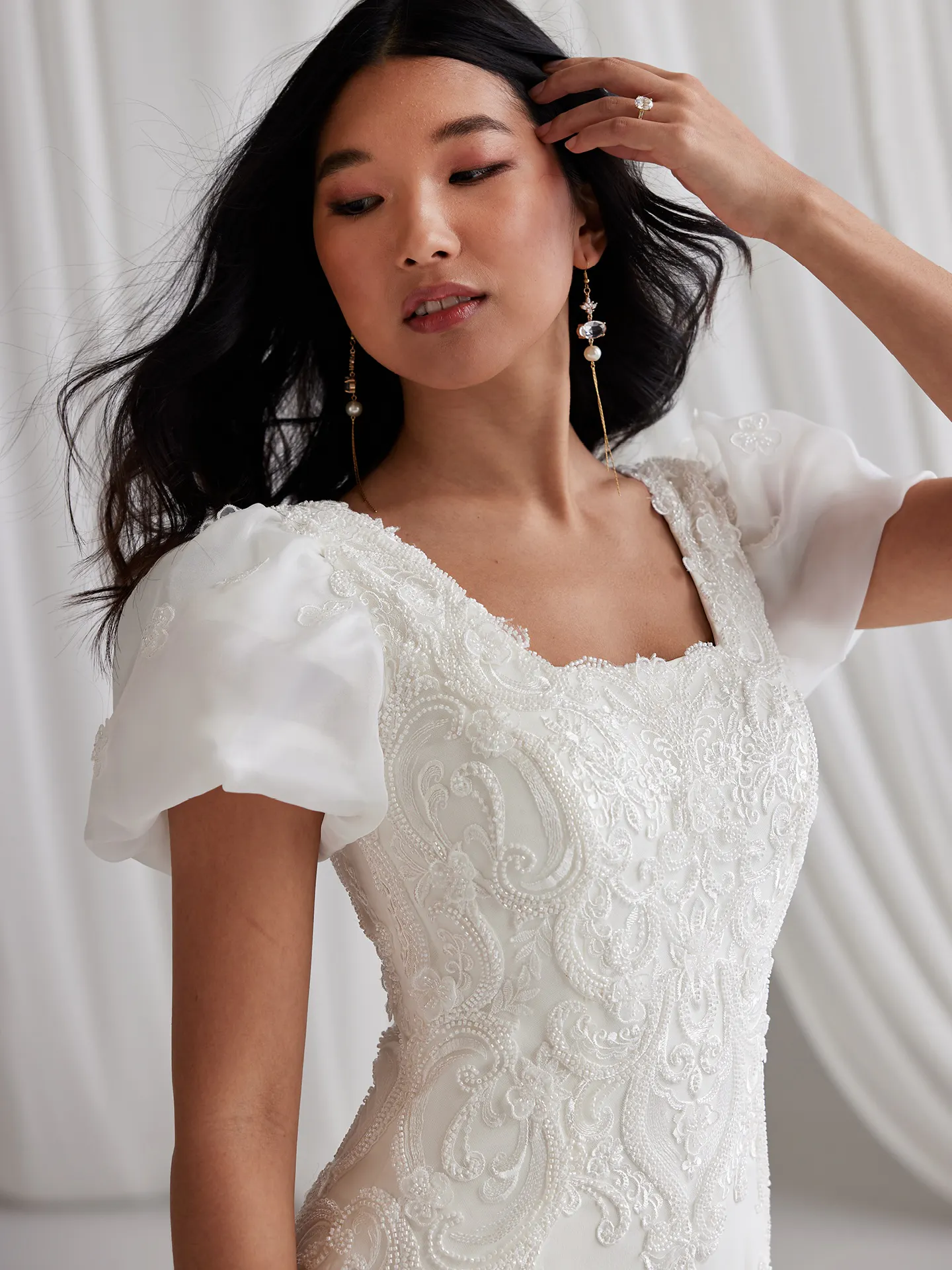 Maggie Sottero Sheath Wedding Dress Quincy 23MS675A01 Alt52