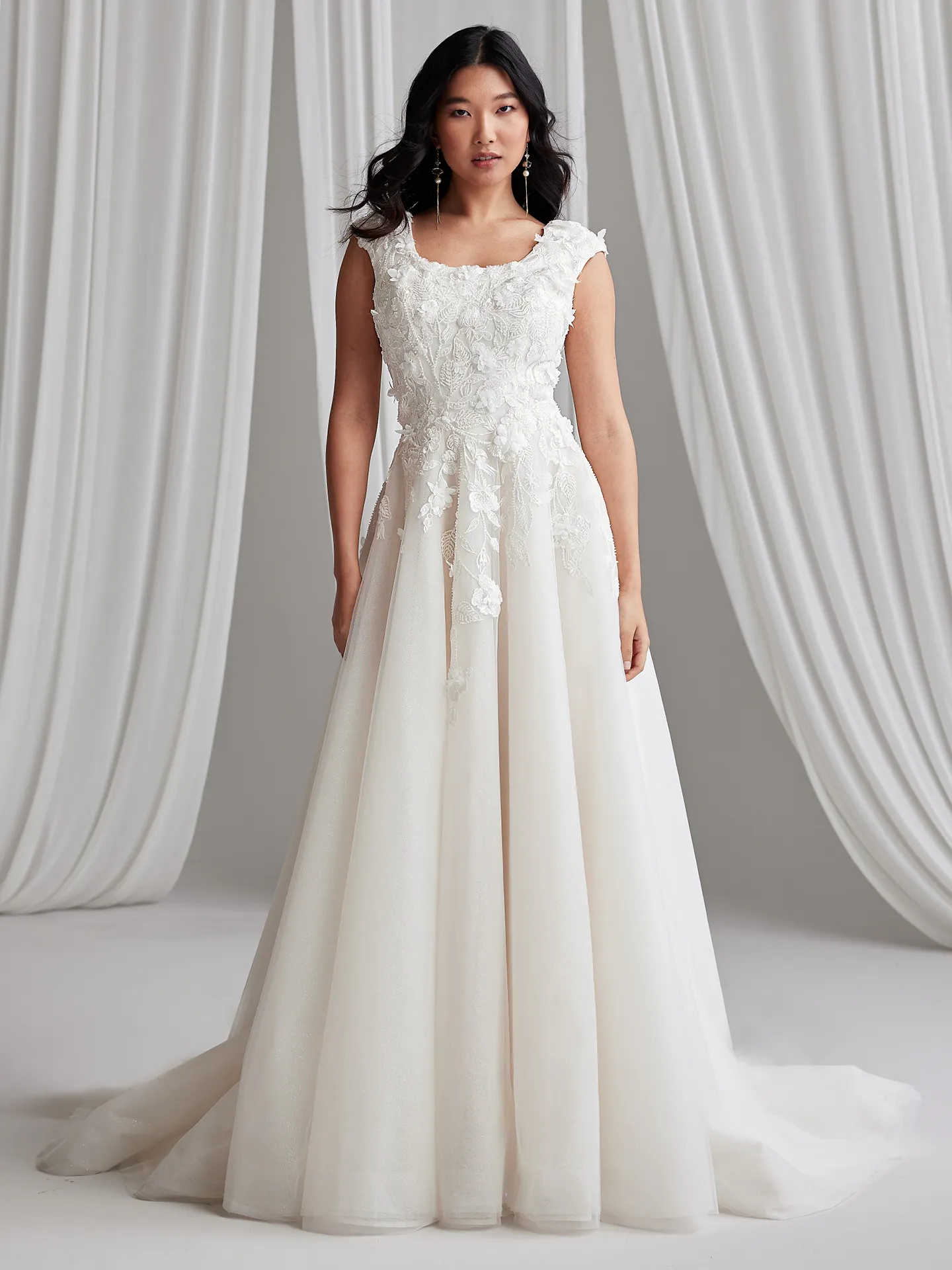 Rebecca Ingram A Line Wedding Dress Natasha Leigh 23RK676B01 Alt50