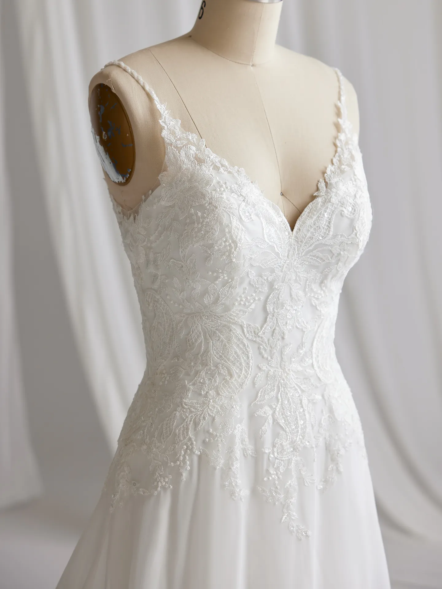 Rebecca Ingram A Line Wedding Dress Charlotte 23RS622A01 Alt101