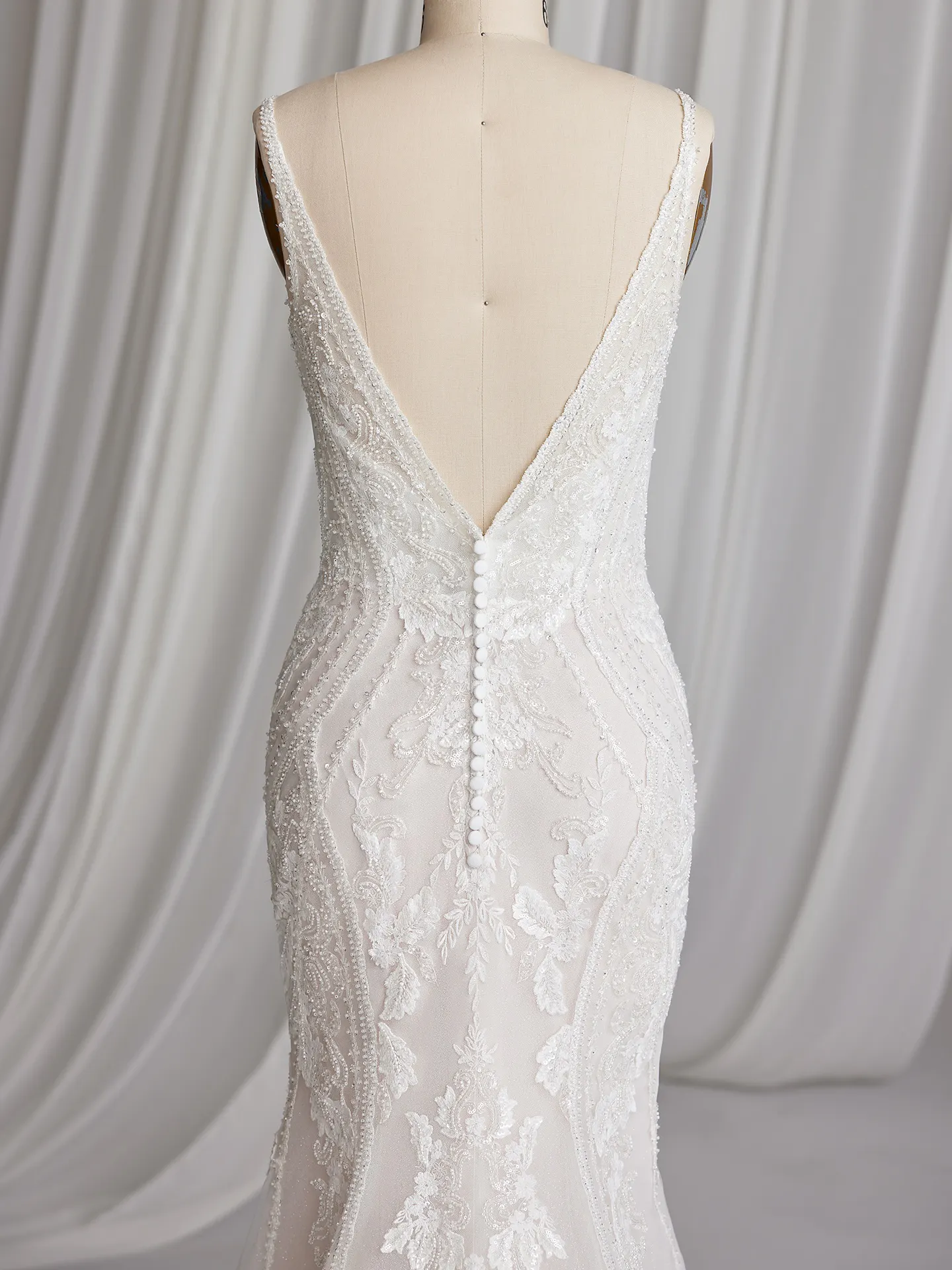Sottero and Midgley Fit and Flare Wedding Dress Franklynn 23SS692A01 Alt104