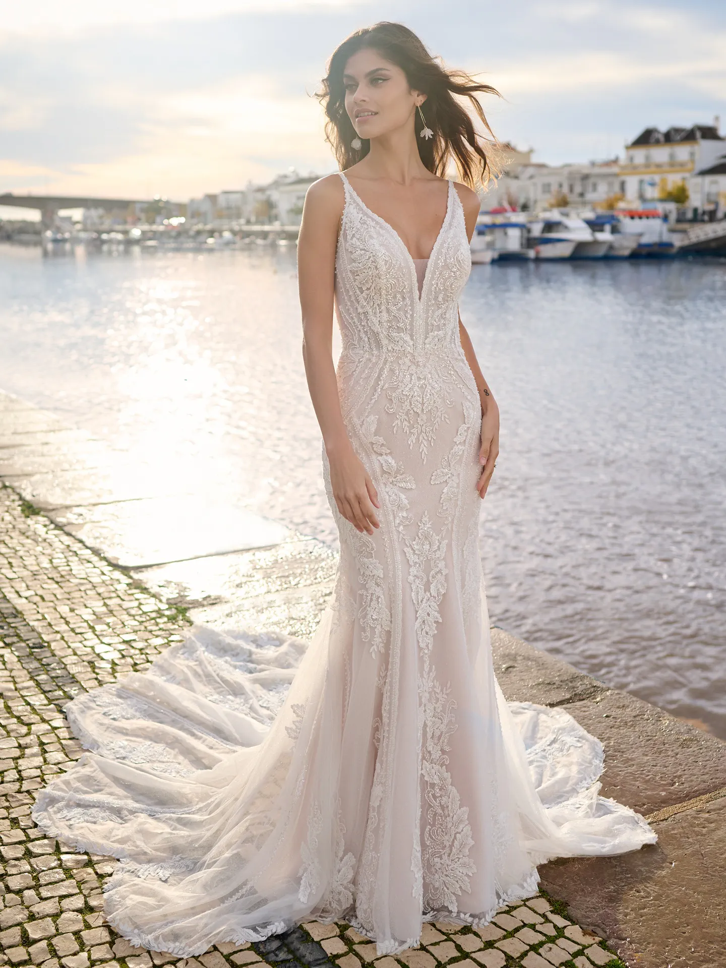 Sottero and Midgley Fit and Flare Wedding Dress Franklynn 23SS692A01 PROMO1