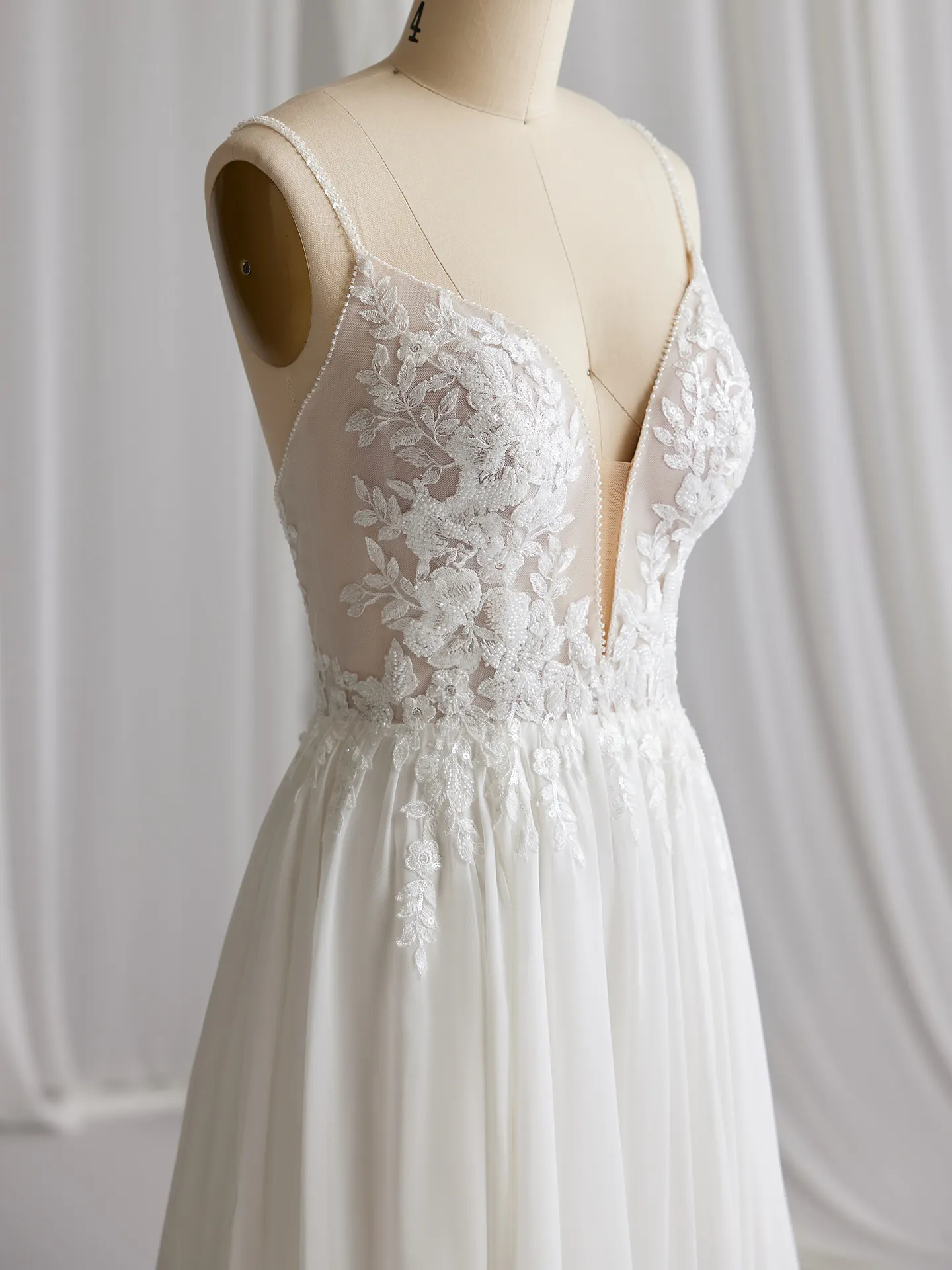 Rebecca Ingram A Line Wedding Dress Gayle 23RS693A01 Alt101