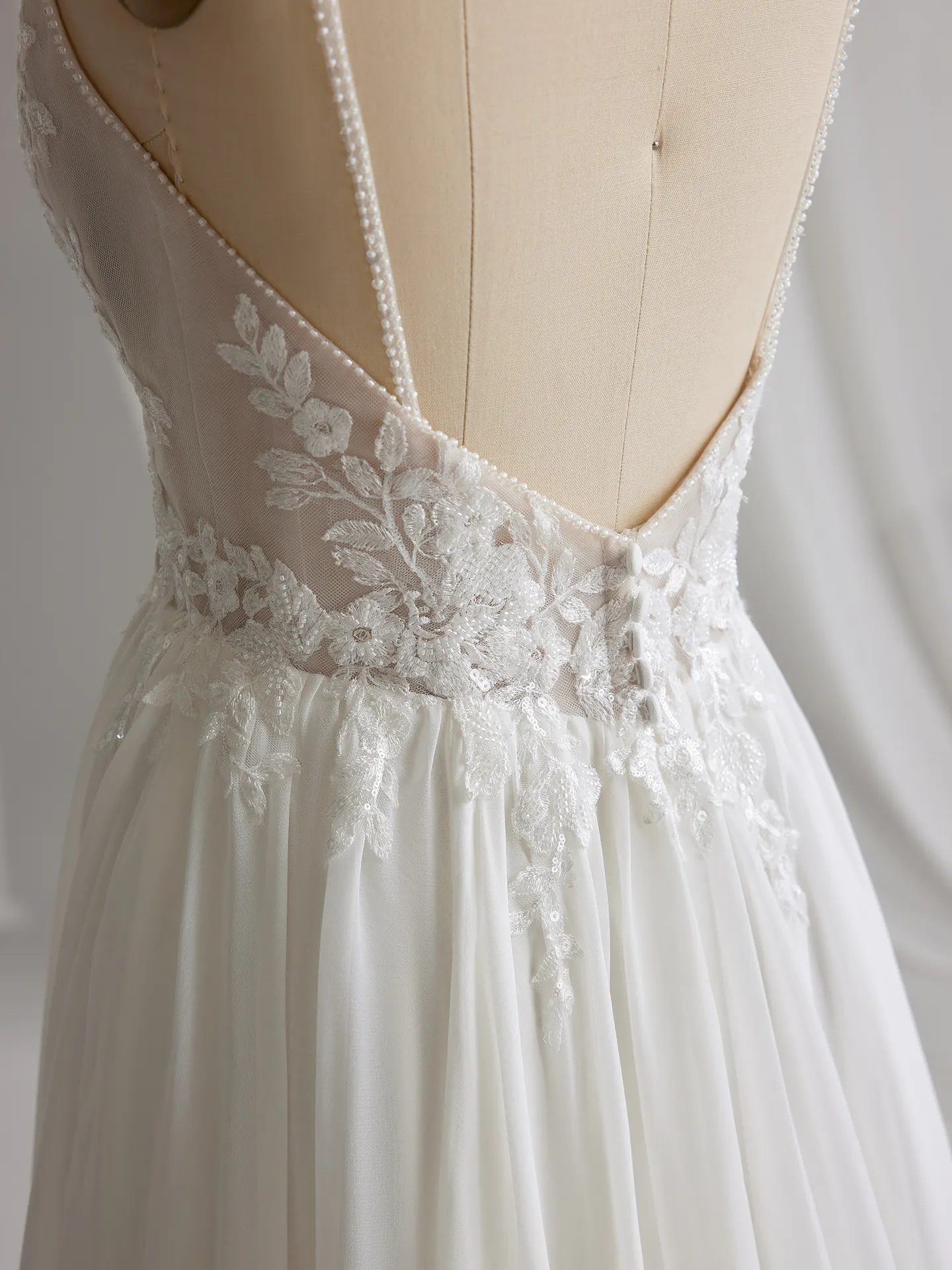 Rebecca Ingram A Line Wedding Dress Gayle 23RS693A01 Alt105