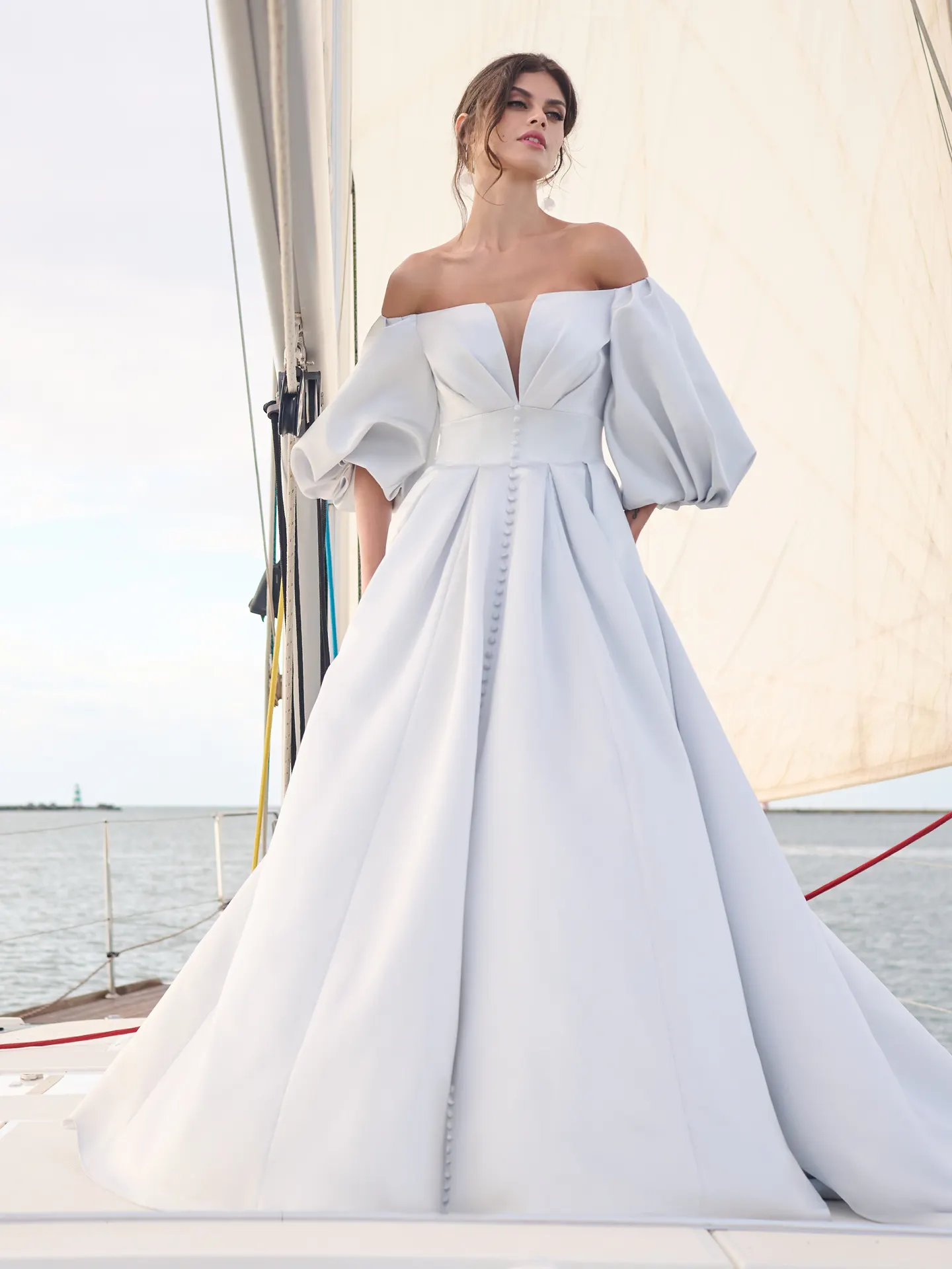 Sottero and Midgley Ball Gown Wedding Dress Juniper 23SW717A01 PROMO1