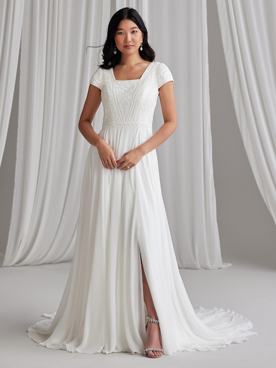 Rebecca Ingram A Line Wedding Dress Judith 23RN704A01 Alt51