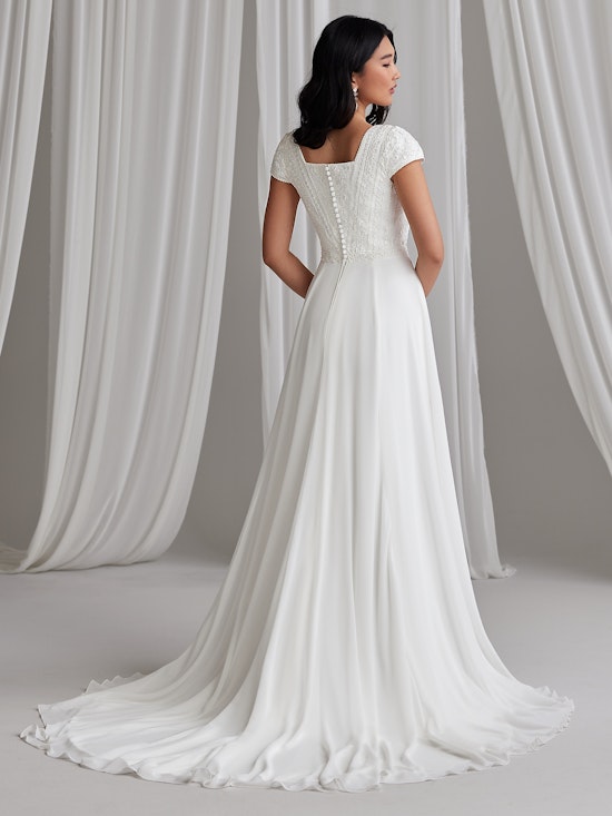 Rebecca Ingram A Line Wedding Dress Judith 23RN704A01 Alt53