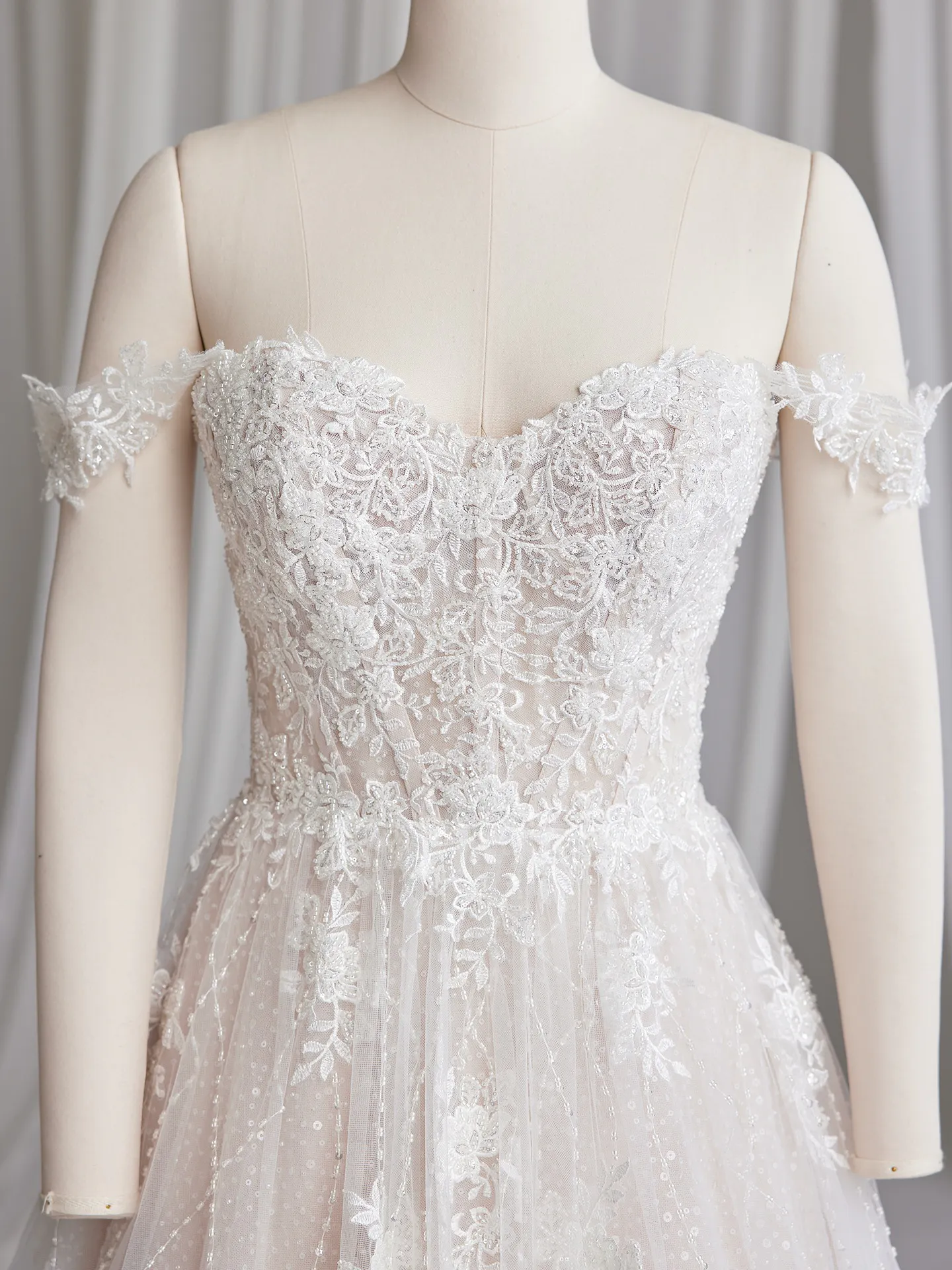 Sottero and Midgley A Line Wedding Dress Mason 23SS701A01 Alt101