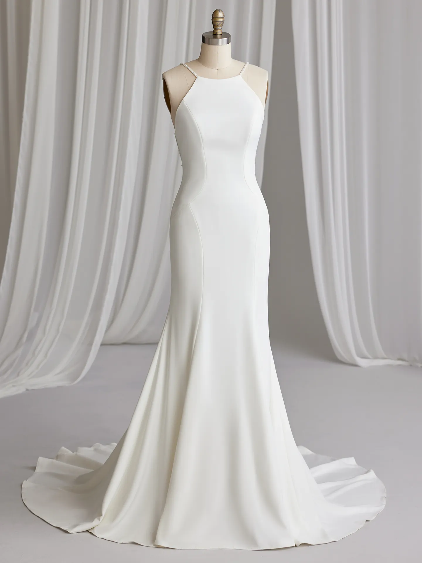 Rebecca Ingram Sheath Wedding Dress Lottie 23RC630A01 Alt100