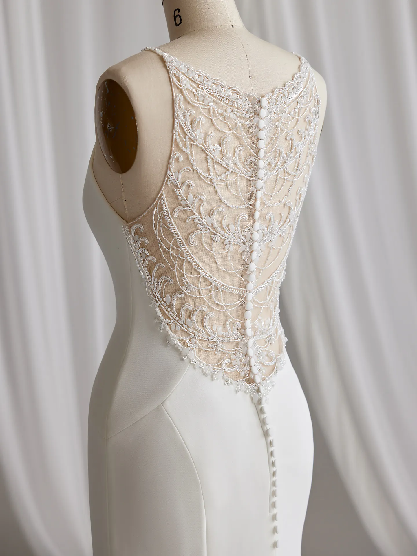 Rebecca Ingram Sheath Wedding Dress Lottie 23RC630A01 Alt103