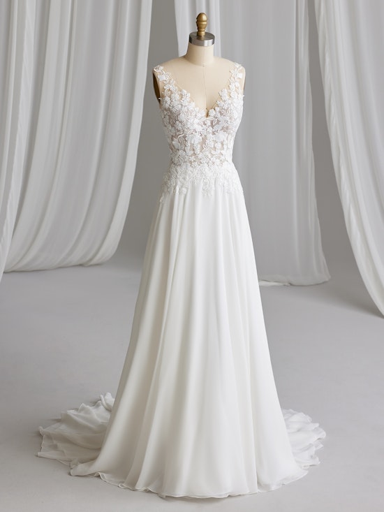 Rebecca Ingram A Line Wedding Dress Maeve 23RS705A01 Alt100