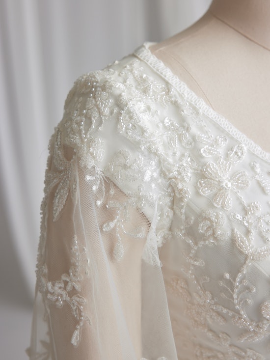 Tatum Leigh Fairytale-Inspired Modest Wedding Gown | Rebecca Ingram