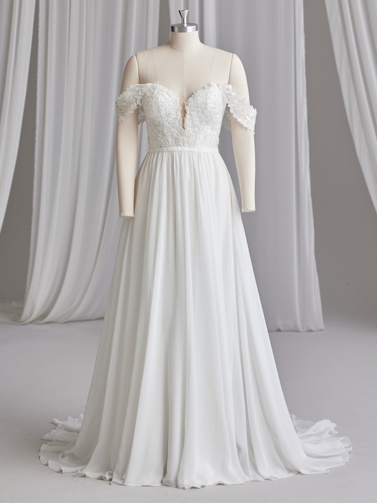 Rebecca Ingram A Line Wedding Dress Vaughn 23RS719B01 Alt108