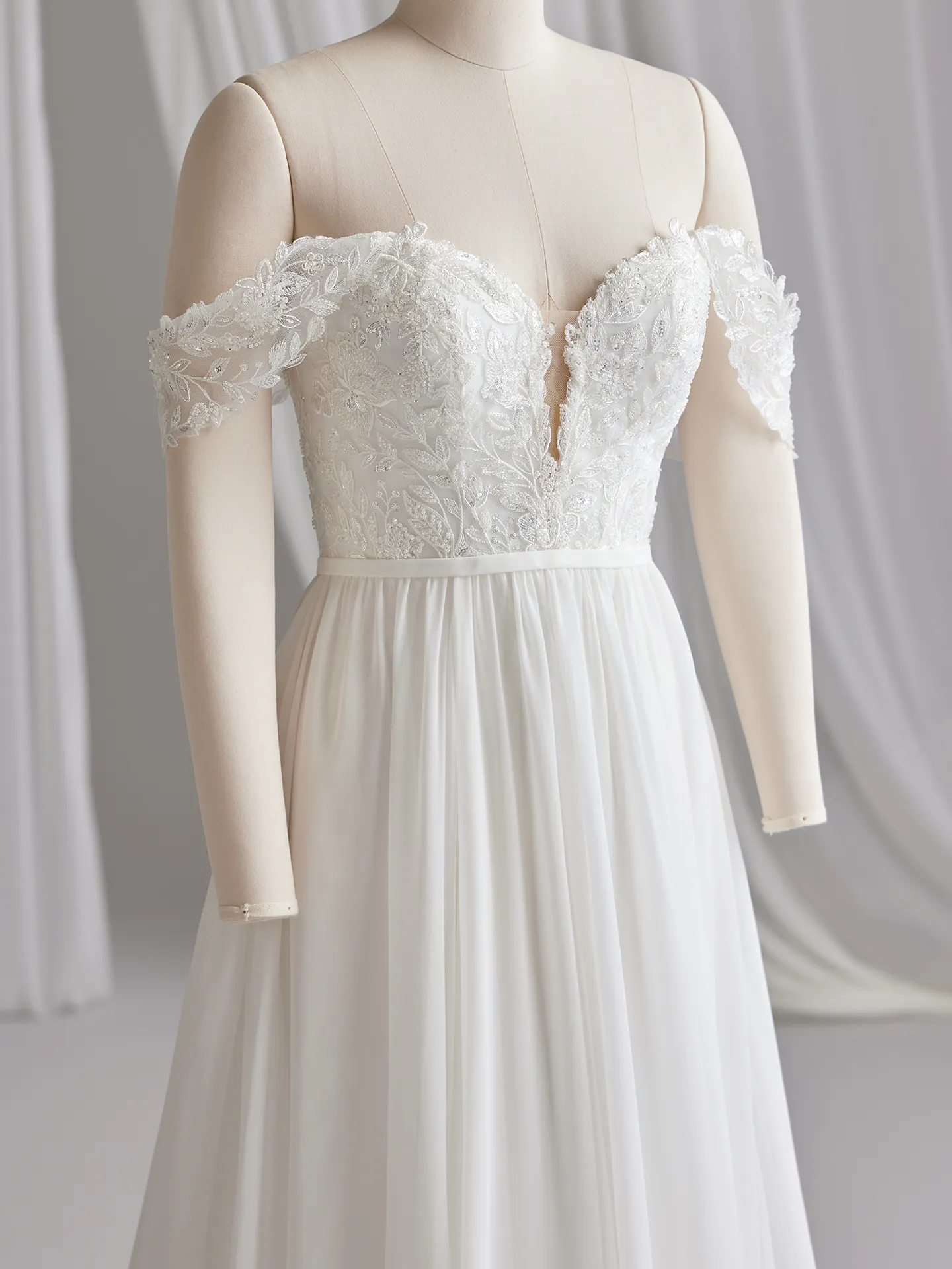 Rebecca Ingram A Line Wedding Dress Vaughn 23RS719B01 Alt109