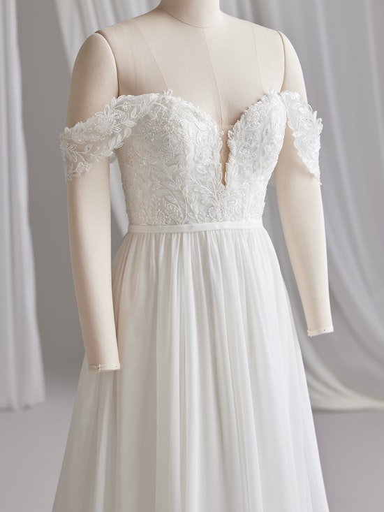 Rebecca Ingram A Line Wedding Dress Vaughn 23RS719B01 Alt109