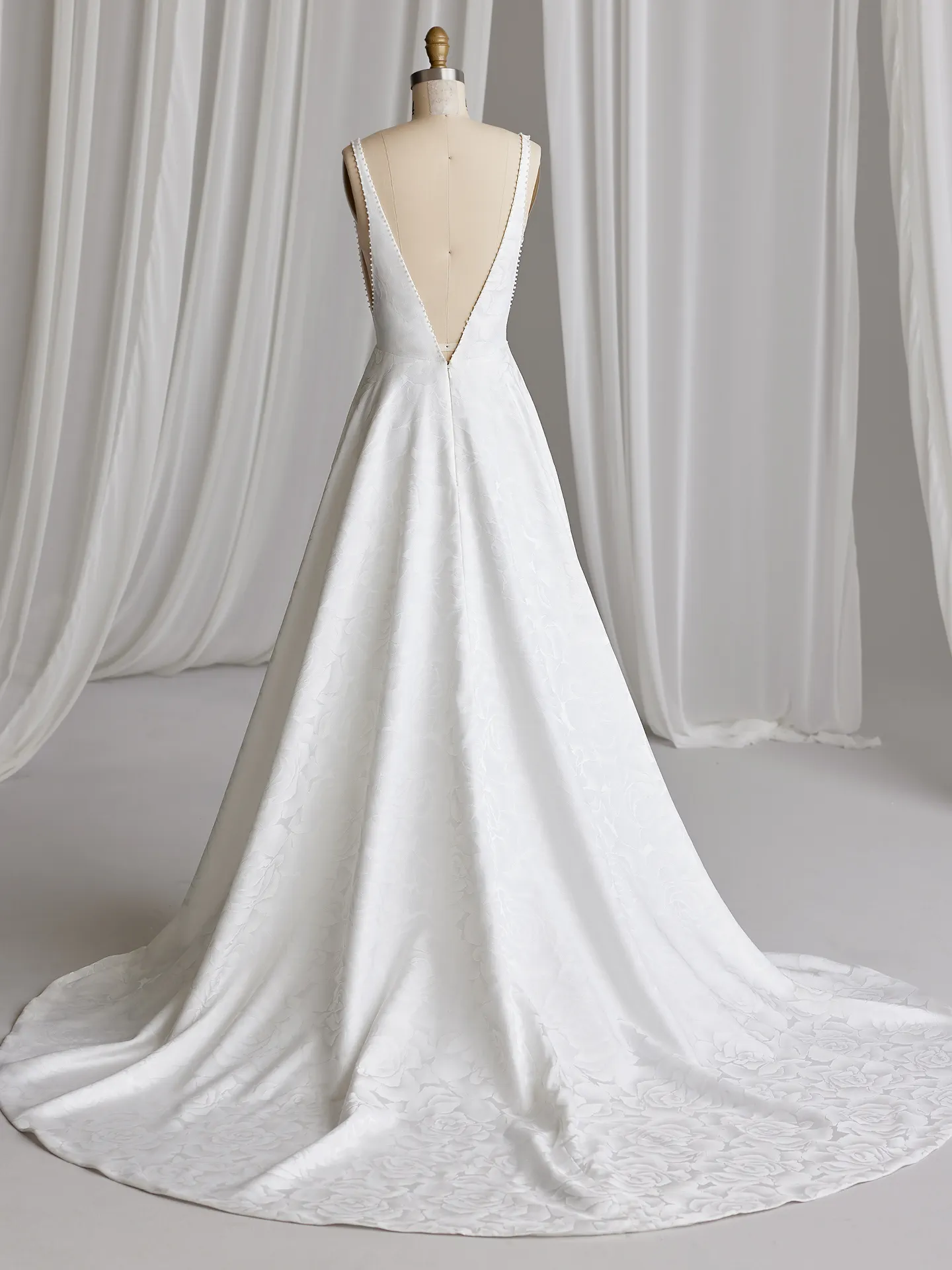 Rebecca Ingram A Line Wedding Dress Vesta 23RK718A01 Alt107