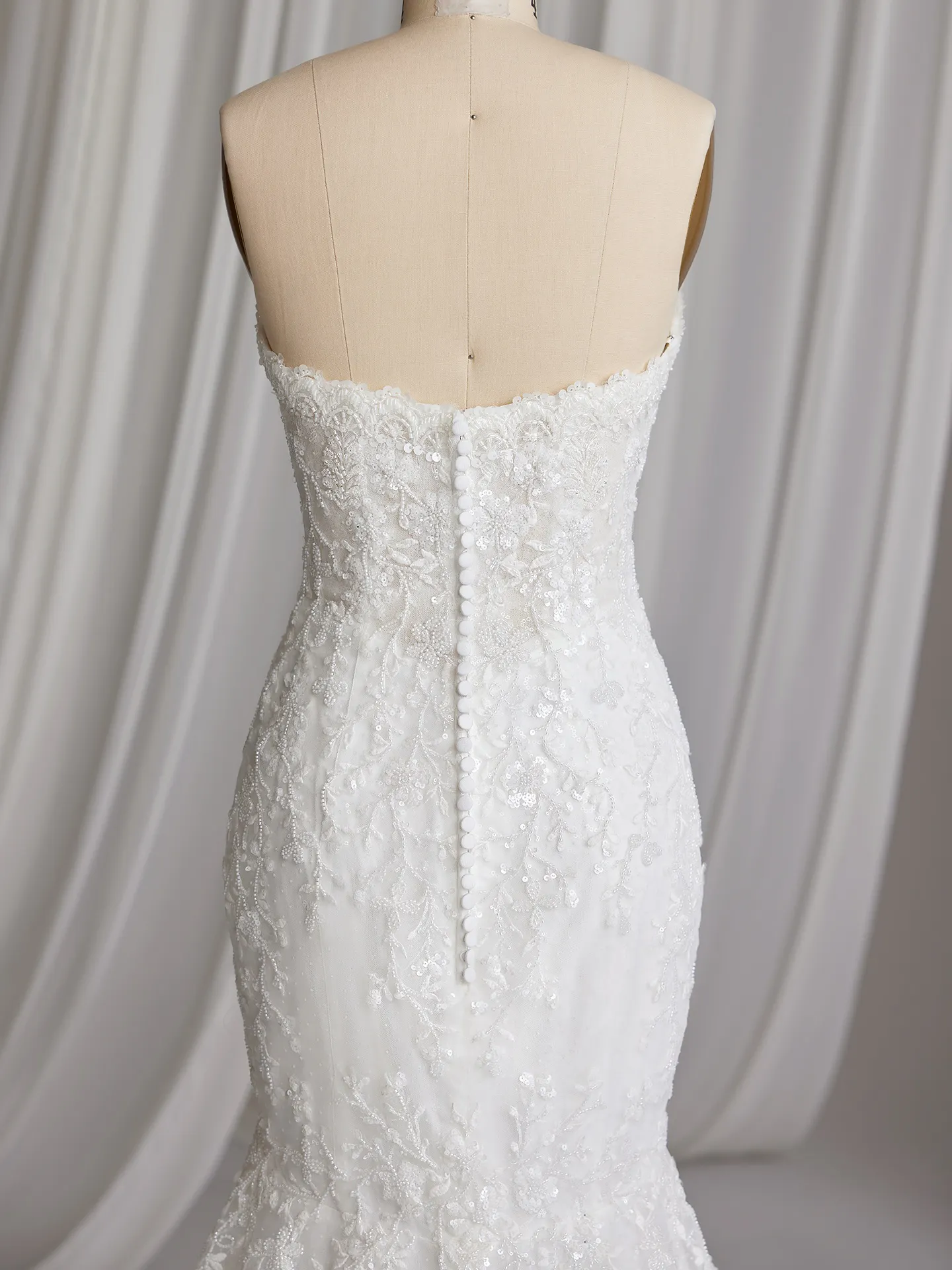 Sottero and Midgley Fit and Flare Wedding Dress Naomi 23SV667A01 Alt104