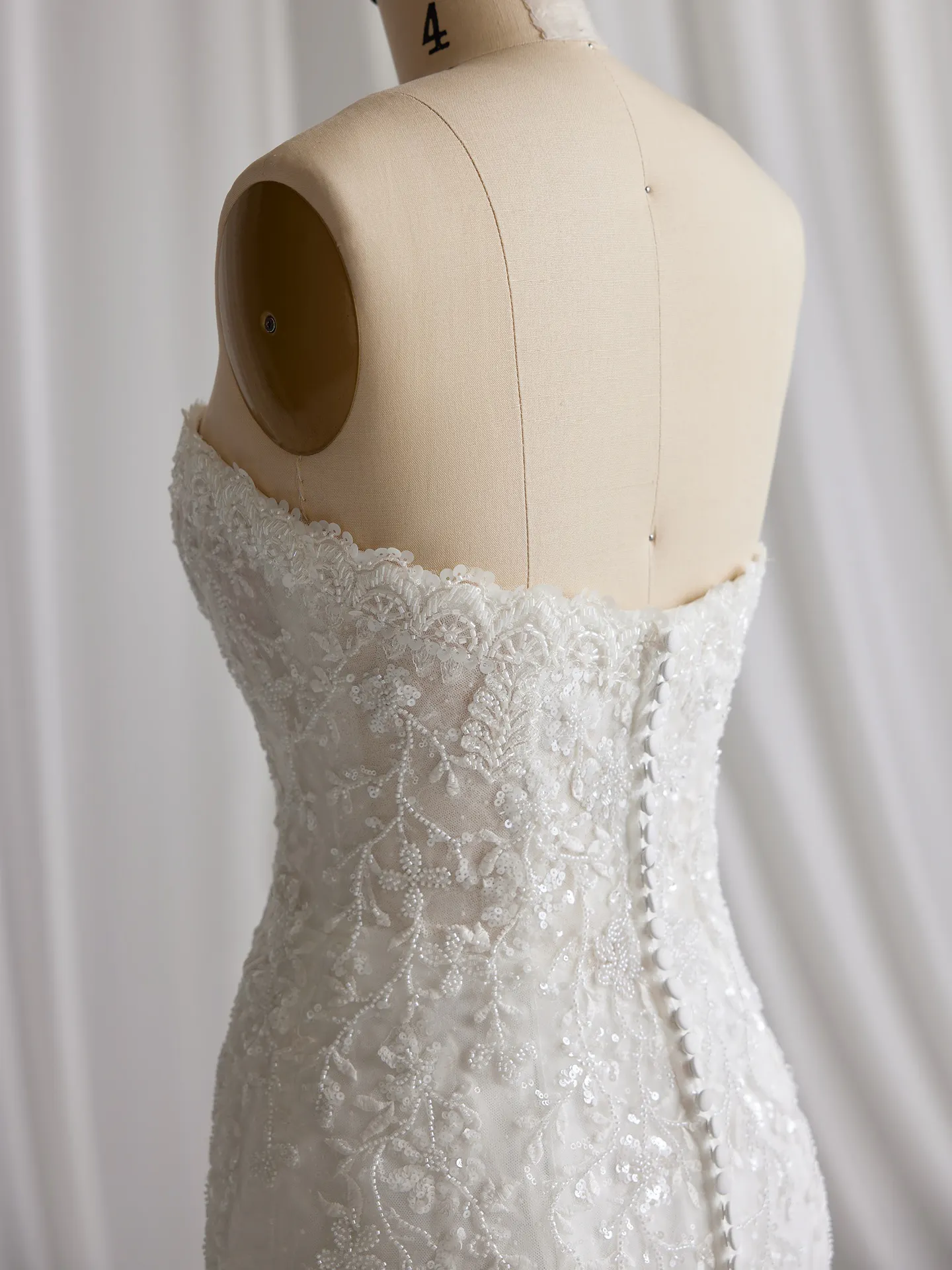 Sottero and Midgley Fit and Flare Wedding Dress Naomi 23SV667A01 Alt105