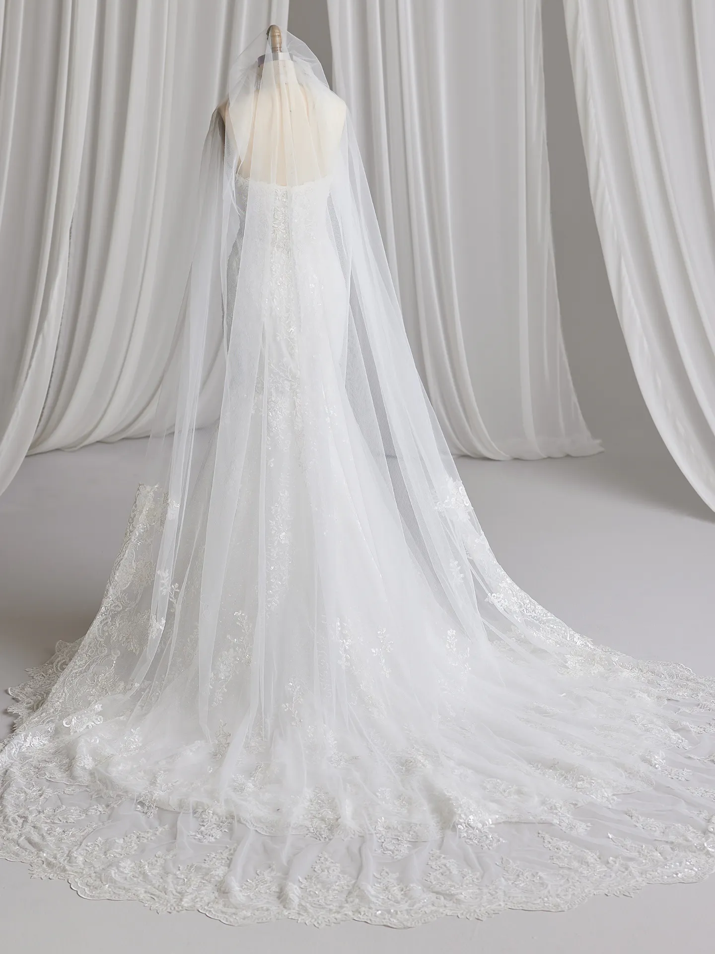 Sottero and Midgley Fit and Flare Wedding Dress Naomi 23SV667A01 Alt106