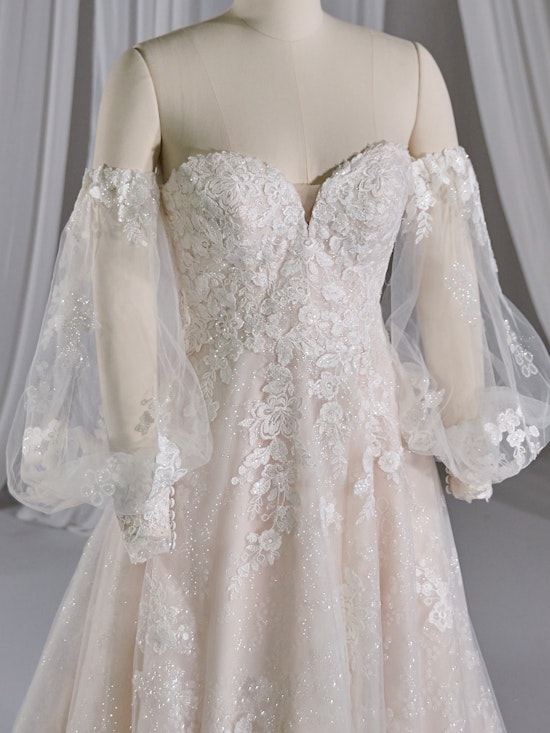 Maggie Sottero Wedding Dress Sleeves Chelsea DSB23MS683000 Alt101