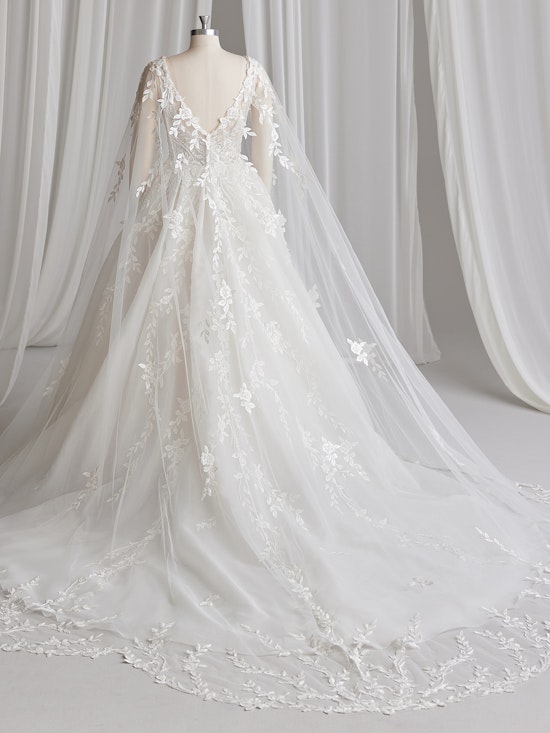 Sottero and Midgley Wedding Cape Maddox CA023SS637000 Alt101