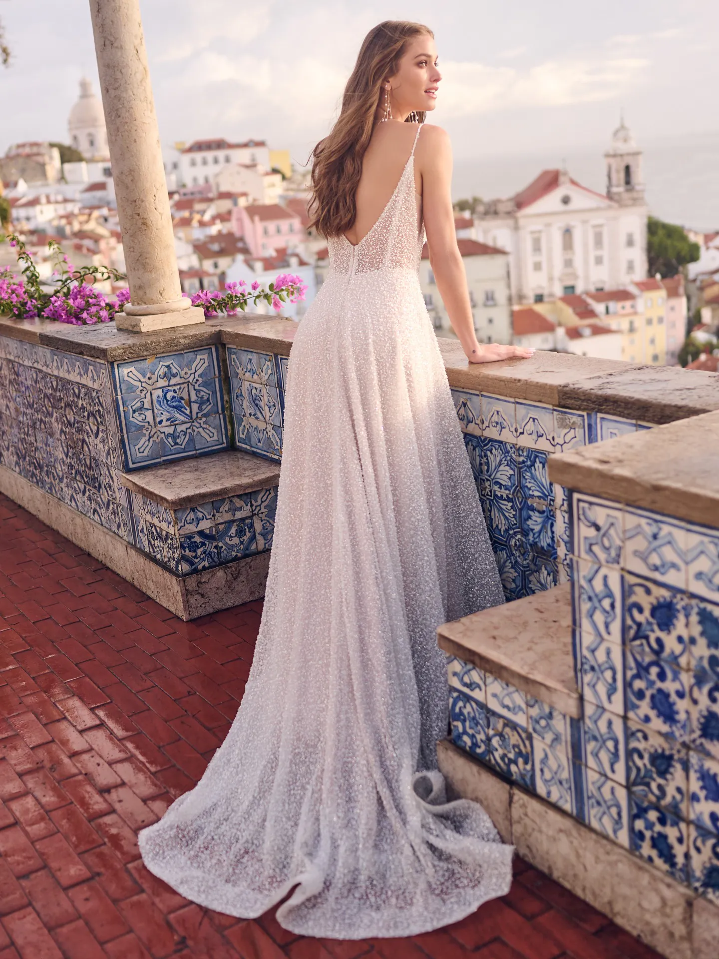 Maggie Sottero A Line Wedding Dress Abrienna 23MB606A01 Promo4