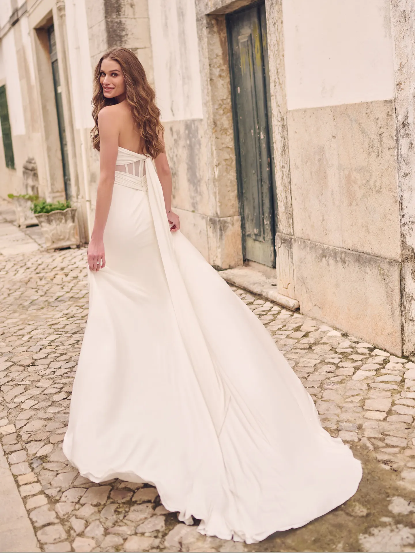 Maggie Sottero Sheath Wedding Dress Bodie 23MW607A01 Promo4