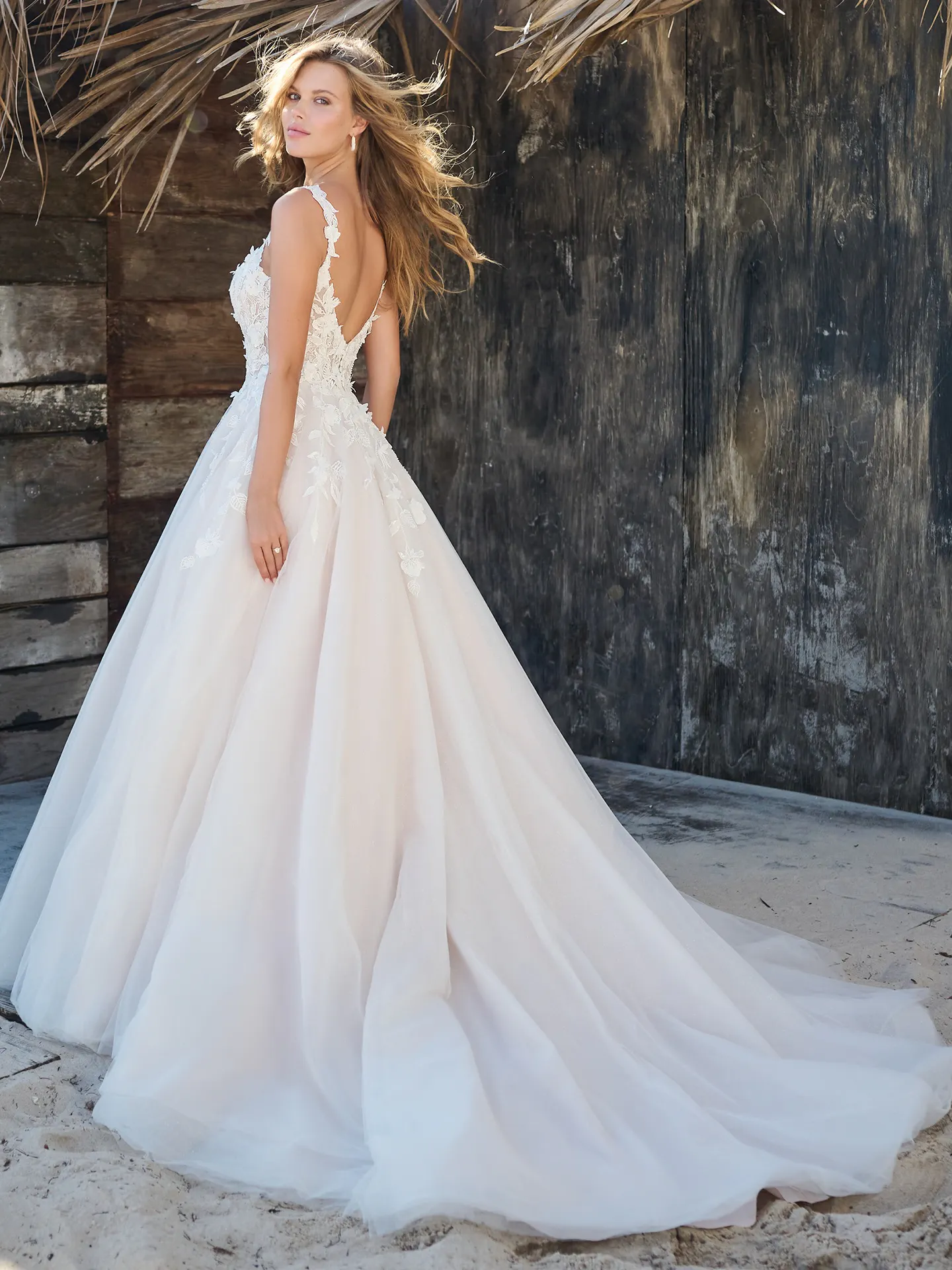 Rebecca Ingram Ball Gown Wedding Dress Natasha 23RK676A01 Promo4