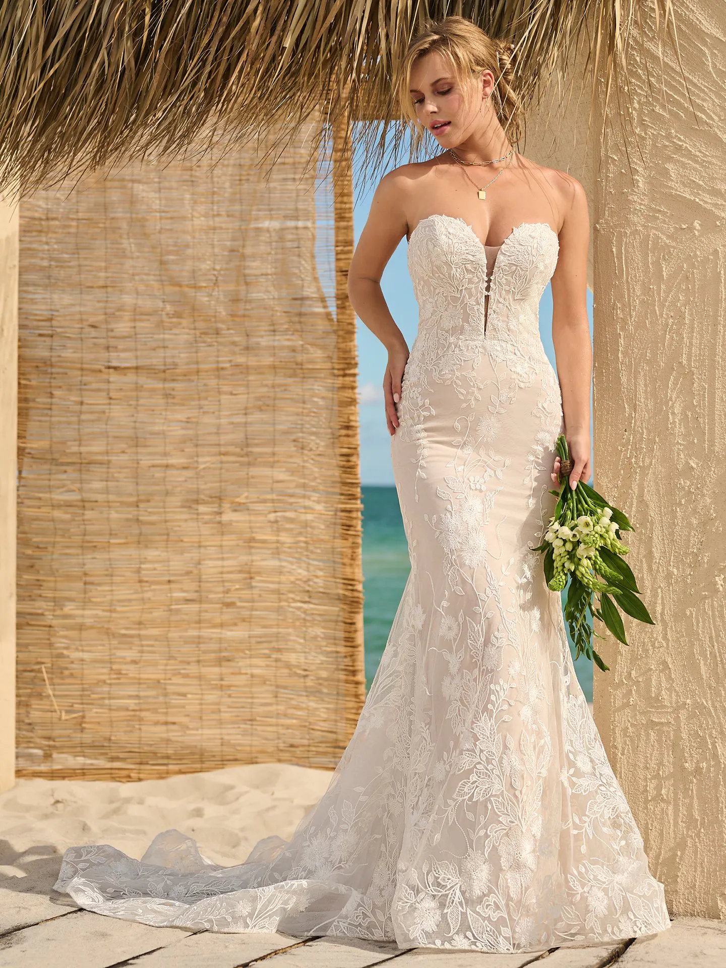 Rebecca Ingram Sheath Wedding Dress Nelly 23RK682A01 Promo3