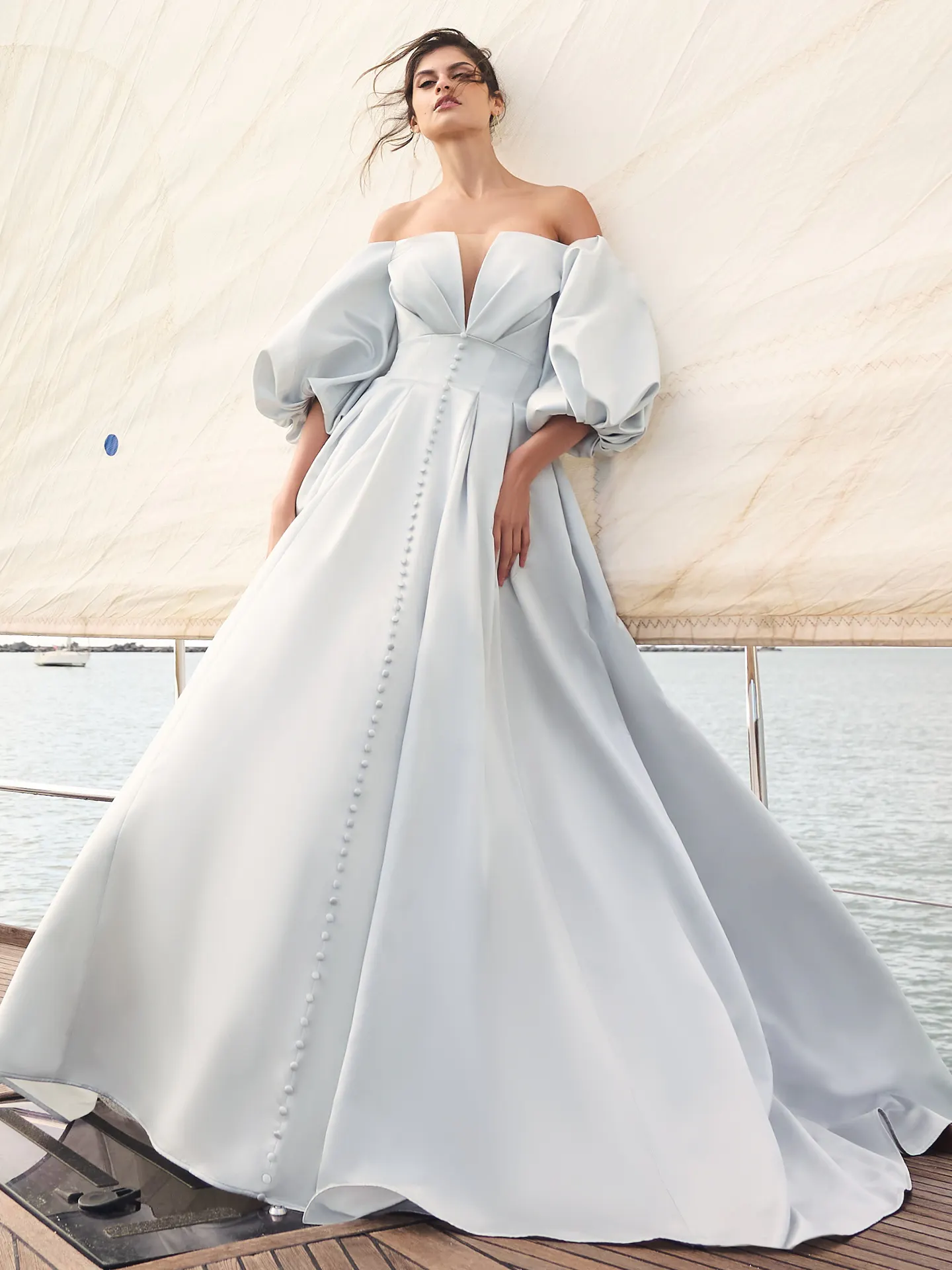 Sottero and Midgley Ball Gown Wedding Dress Juniper 23SW717A01 Promo6