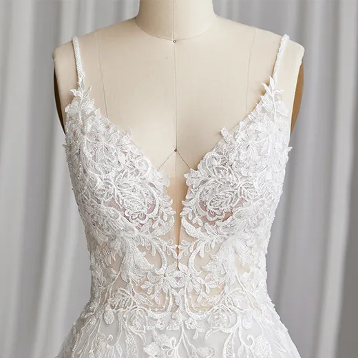 Rebecca Ingram Lizzy A-Line front view