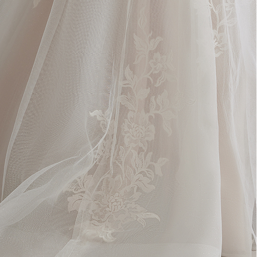 Maggie Sottero Teona Ball Gown Wedding Dress 23MN602A01 bp01_Fabric