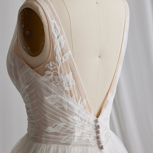 Maggie Sottero Teona Ball Gown Wedding Dress 23MN602A01 bp04_BackBodice